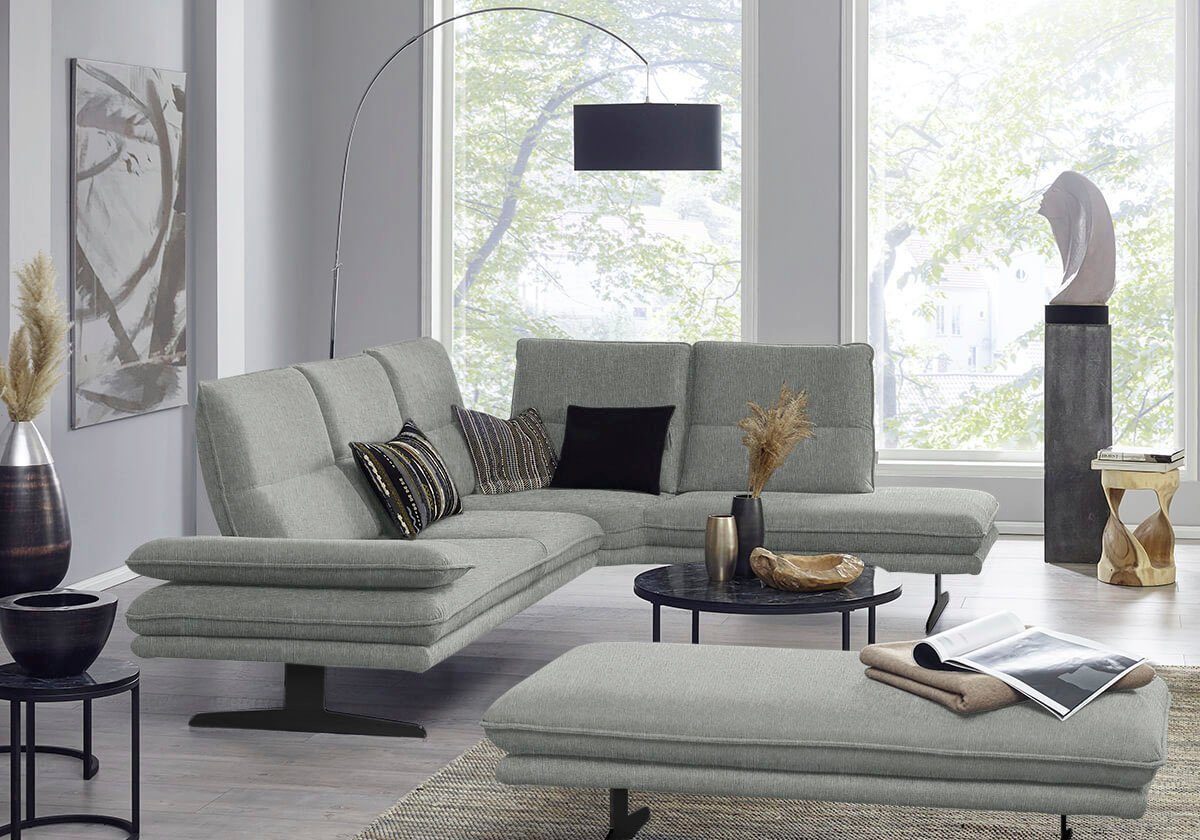 W.SCHILLIG Ecksofa broadway, Designsofa, toller Sitzkomfort, günstig online kaufen