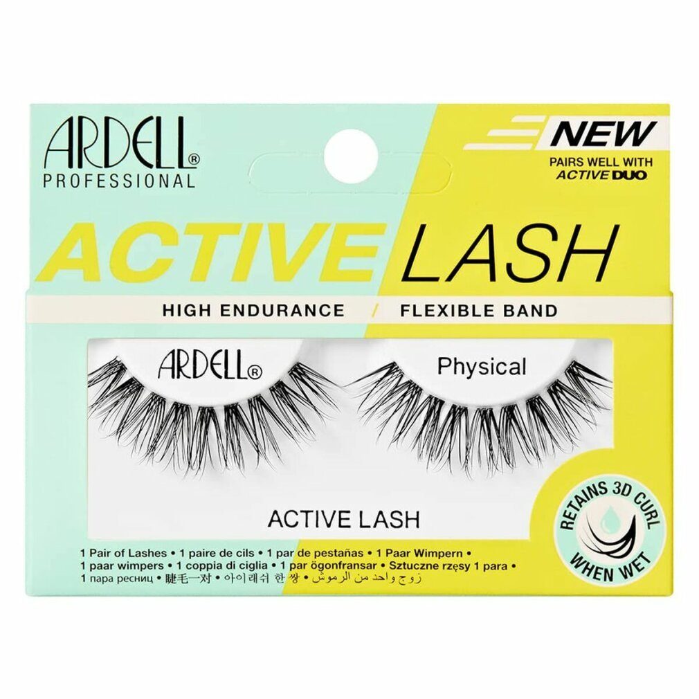 Einzelwimpern Künstliche Wimpern Active Physical (1 Paar), 2 St