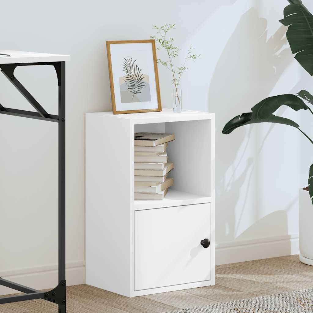 vidaXL Bücherregal Bücherregal Weiß 31x24x52 cm günstig online kaufen