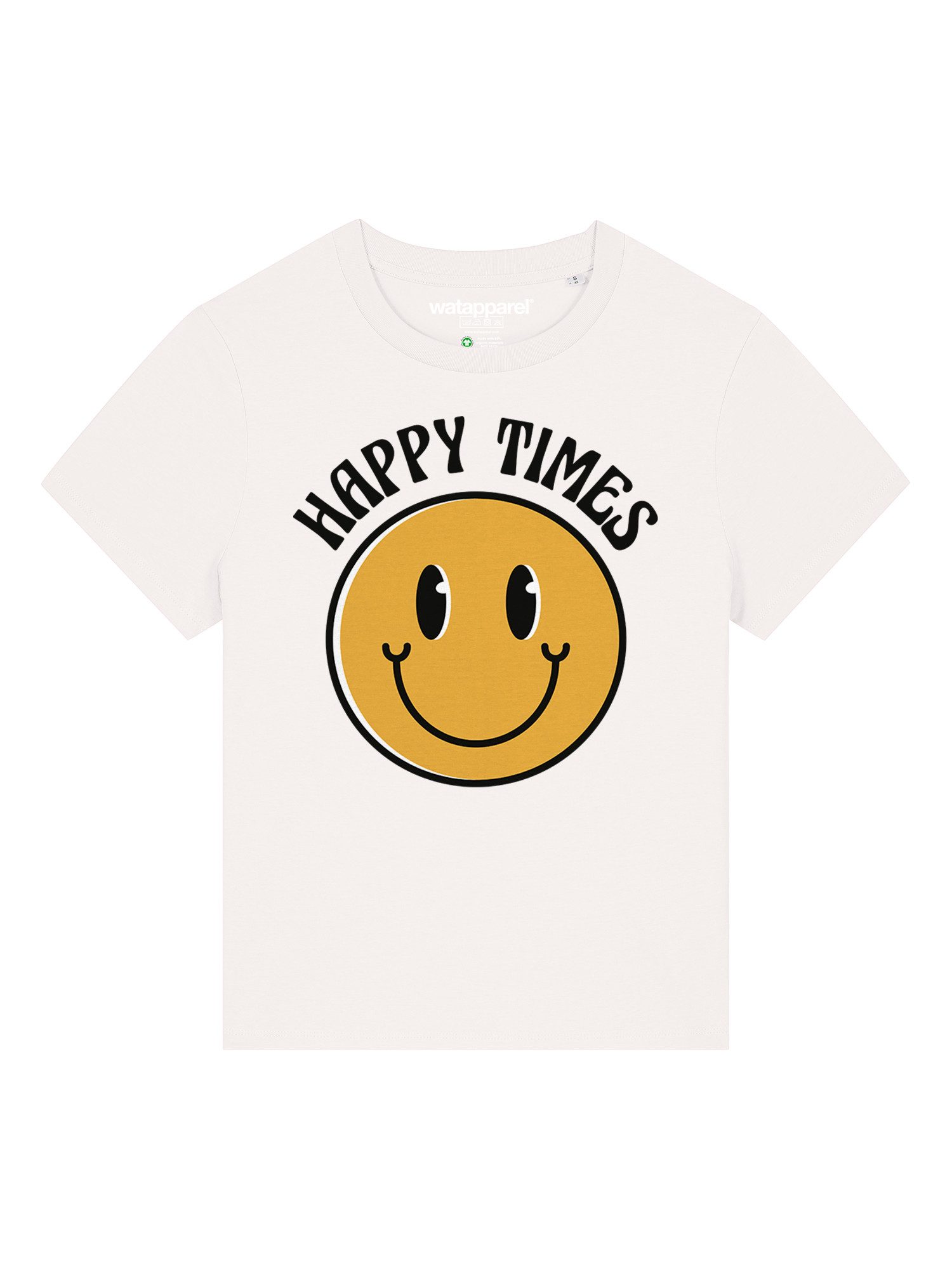 wat? Apparel T-Shirt Happy times smiley emoji