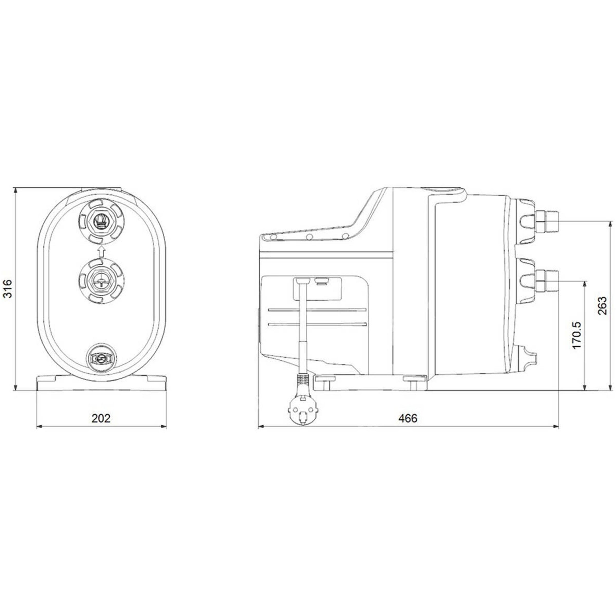 Grundfos Wasserpumpe DEHNguard M TNS 275 952400 Überspannungsschutz modular (1-tlg)