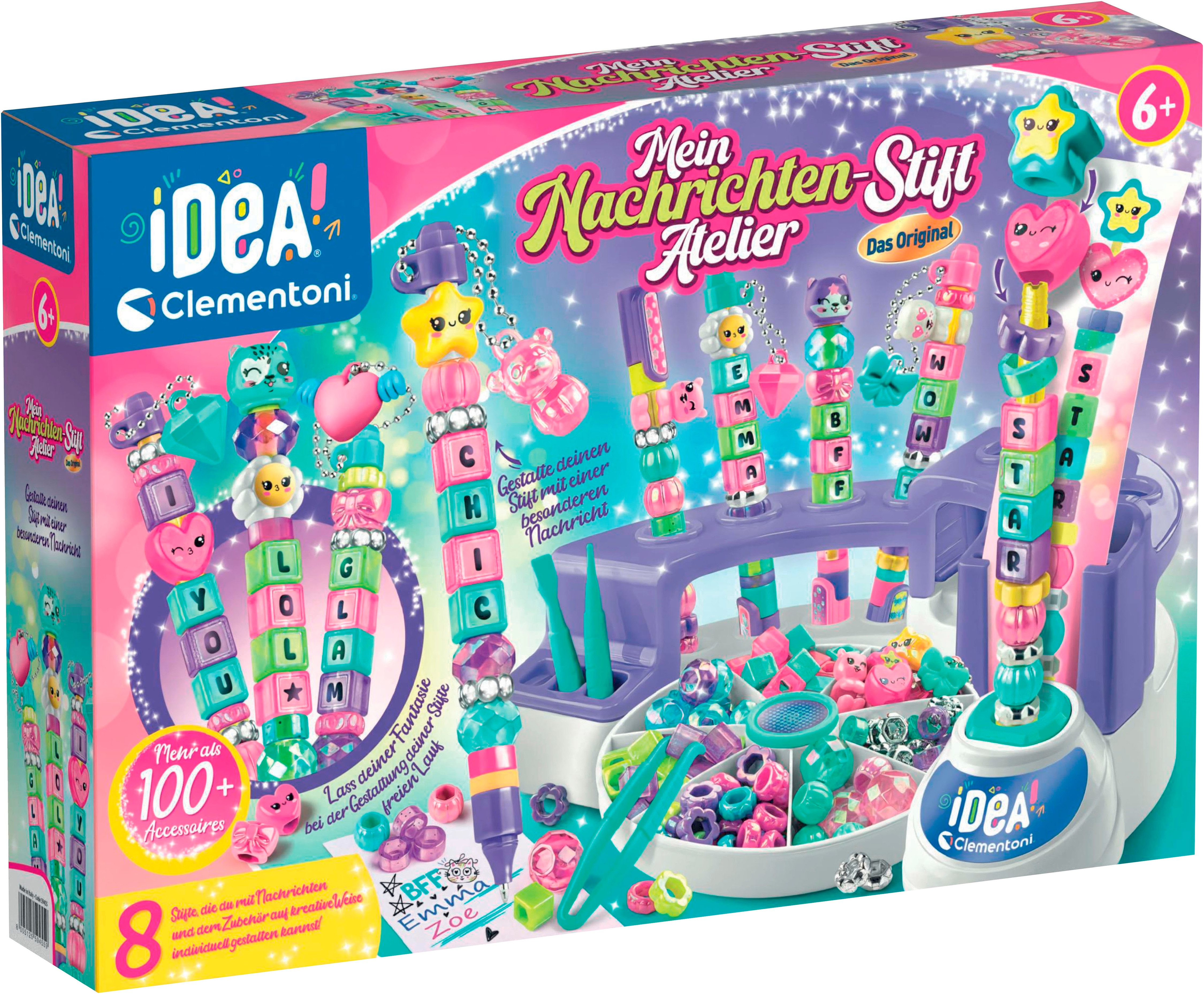 Clementoni® Kreativset Idea, Mein Nachrichten-Stift Atelier