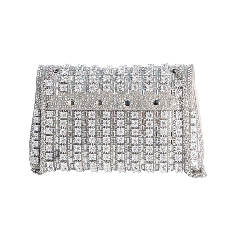 Bextsrack Clutch Damen Abendhandtaschen Strass Geldbörse Kristall Abend Clutch, für Frauen Formal