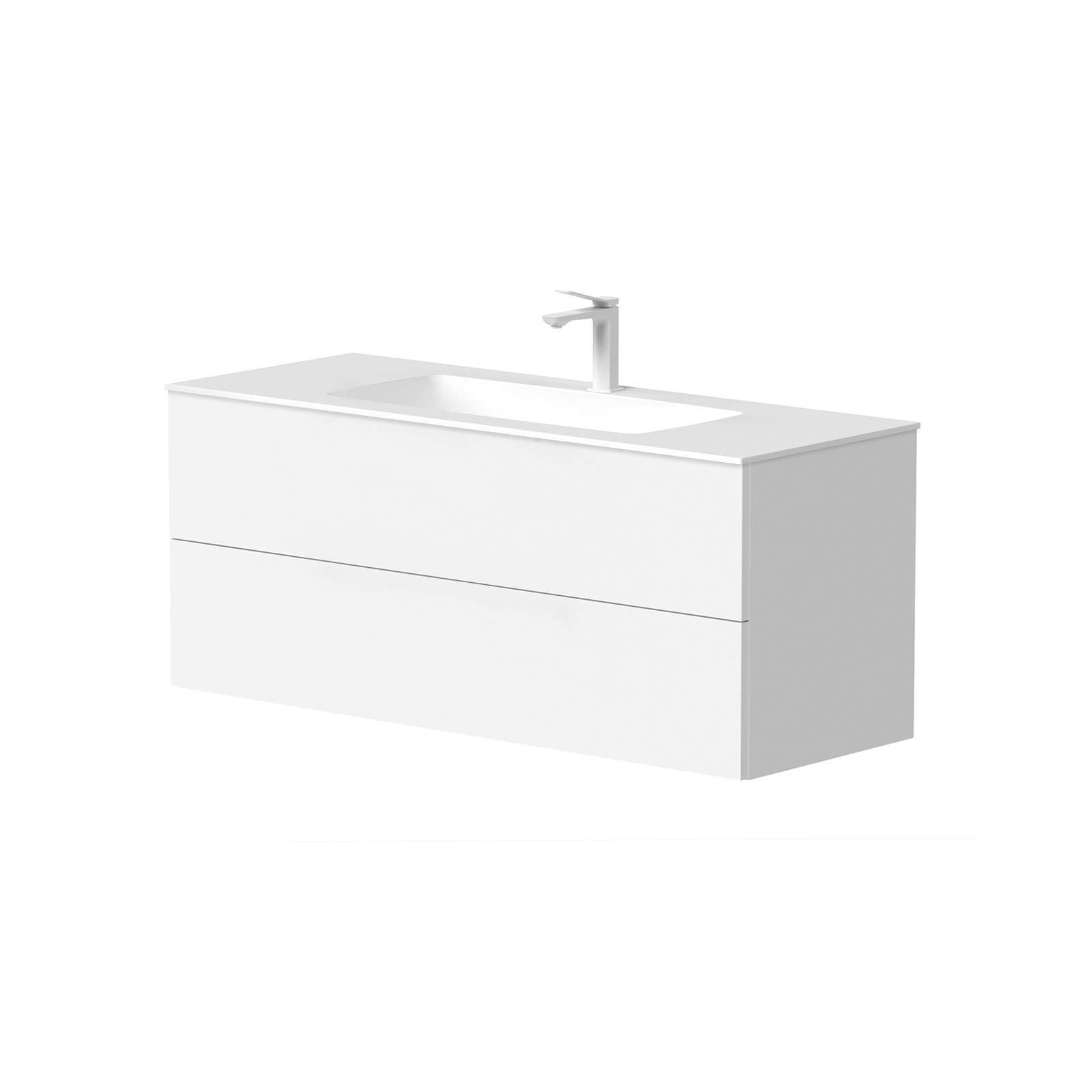 welltime Waschtisch Gama, inklusive Waschbecken, mit Push-to-Open-Funktion, FSC® zertifiziert