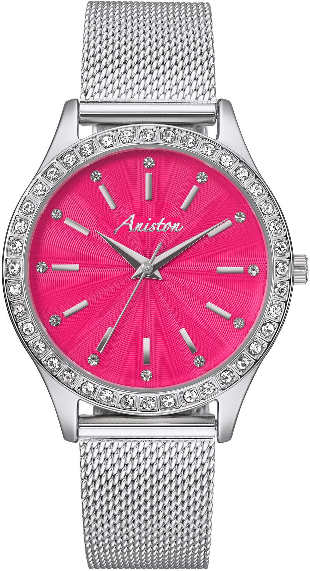 Aniston JEWELRY & WATCHES Quarzuhr, Armbanduhr, Damenuhr, Schmucksteine, ne günstig online kaufen
