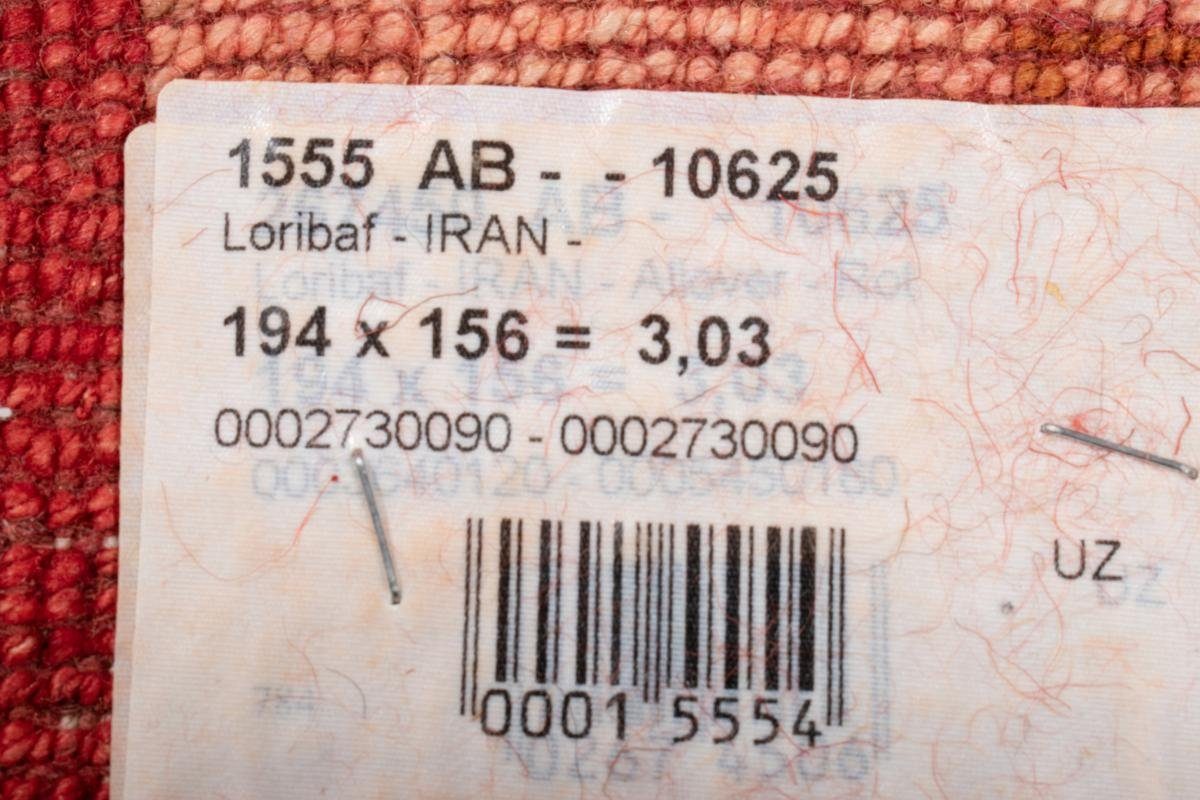 Trading, Gabbeh Loribaft Orientteppich, 5 Höhe: mm rechteckig, Handgeknüpfter Moderner Perser Orientteppich Nain 155x195