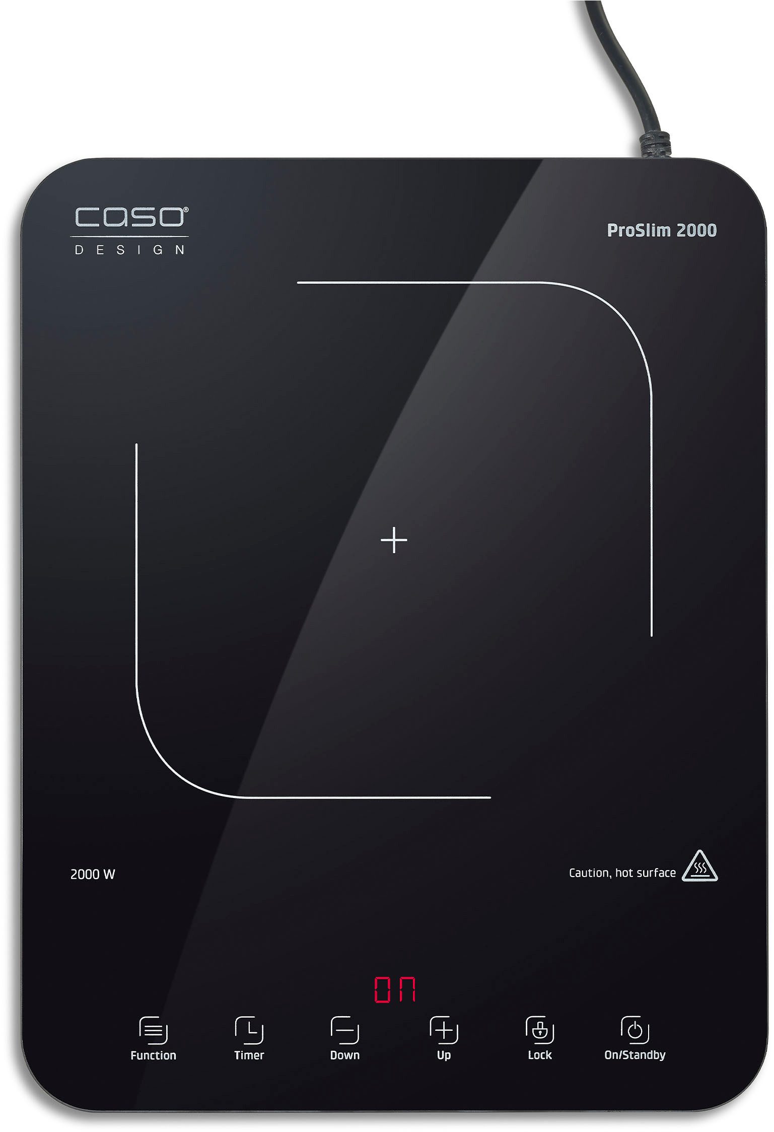 Caso Einzel-Induktionskochplatte 2236 CASO ProSlim 2000