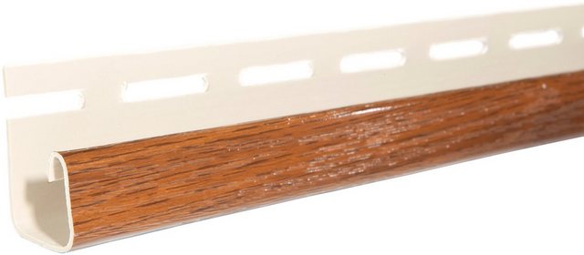 BAUKULIT Set: Abschlussprofil »SOFFIT Nussbaum«, für Dachüberstand, 4er Set, je 1,525 m BAUKULIT Set: Abschlussprofil »SOFFIT Nussbaum«, für Dachüberstand, 4er Set, je 1,525 m