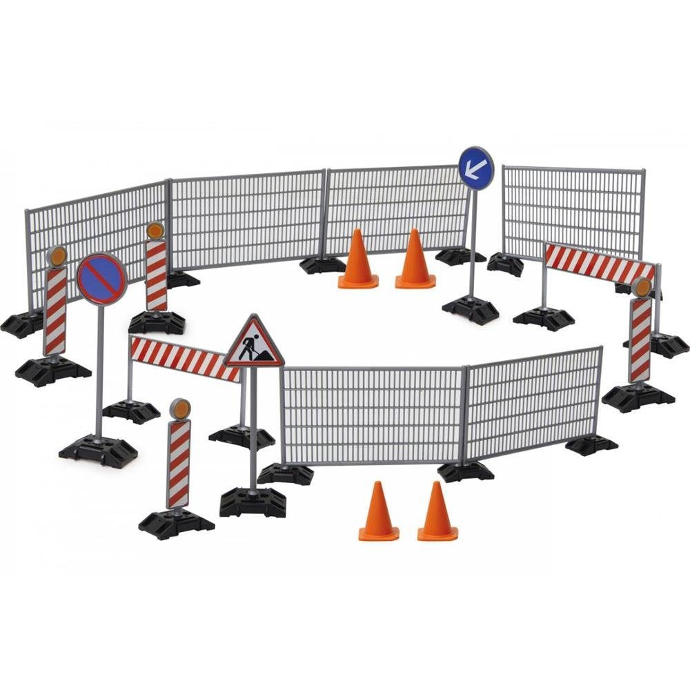 Jamara Spielwelt Baustellenset 1:20 38-teilig, mit Schranke, Pylone, Warnsc günstig online kaufen