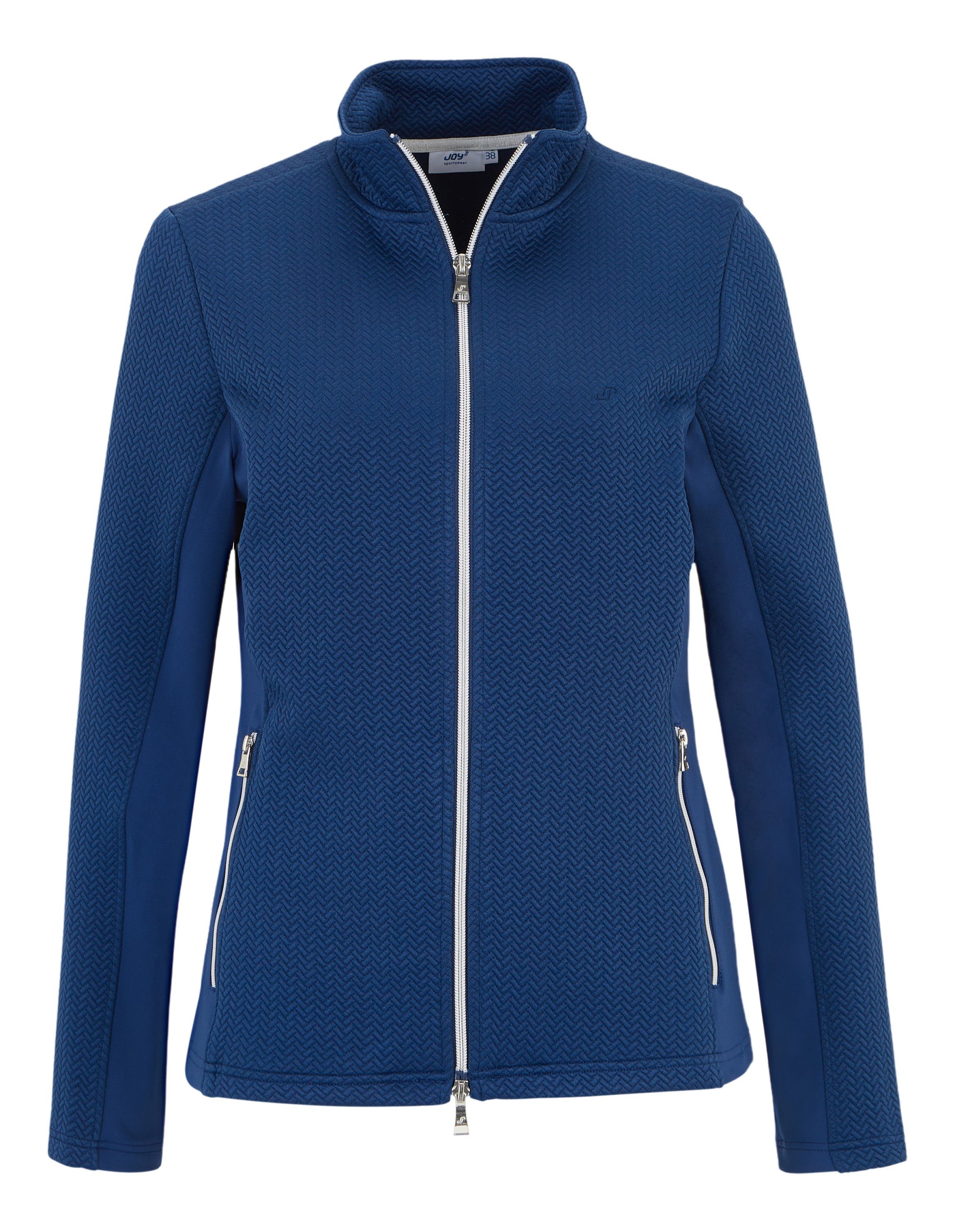 Joy Sportswear Trainingsjacke Jacke WIEBKE, Materialkombination aus  Polyester und Elasthan