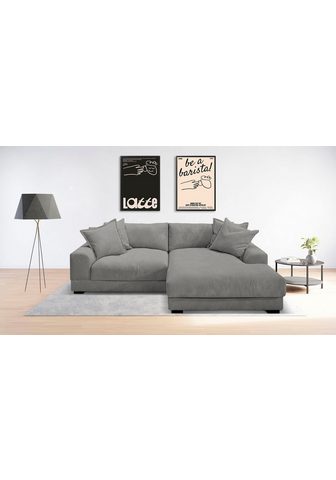 TRENDMANUFAKTUR Ecksofa Zinal su extra softem Sitz in ...