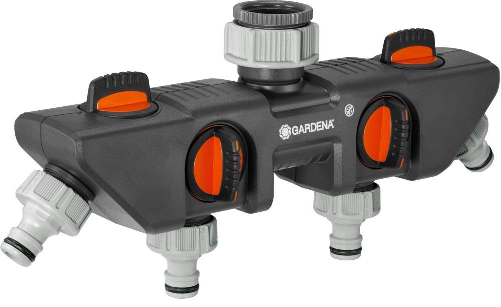GARDENA Bewässerungssystem Gardena 08194-20 4-Wege-Verteiler