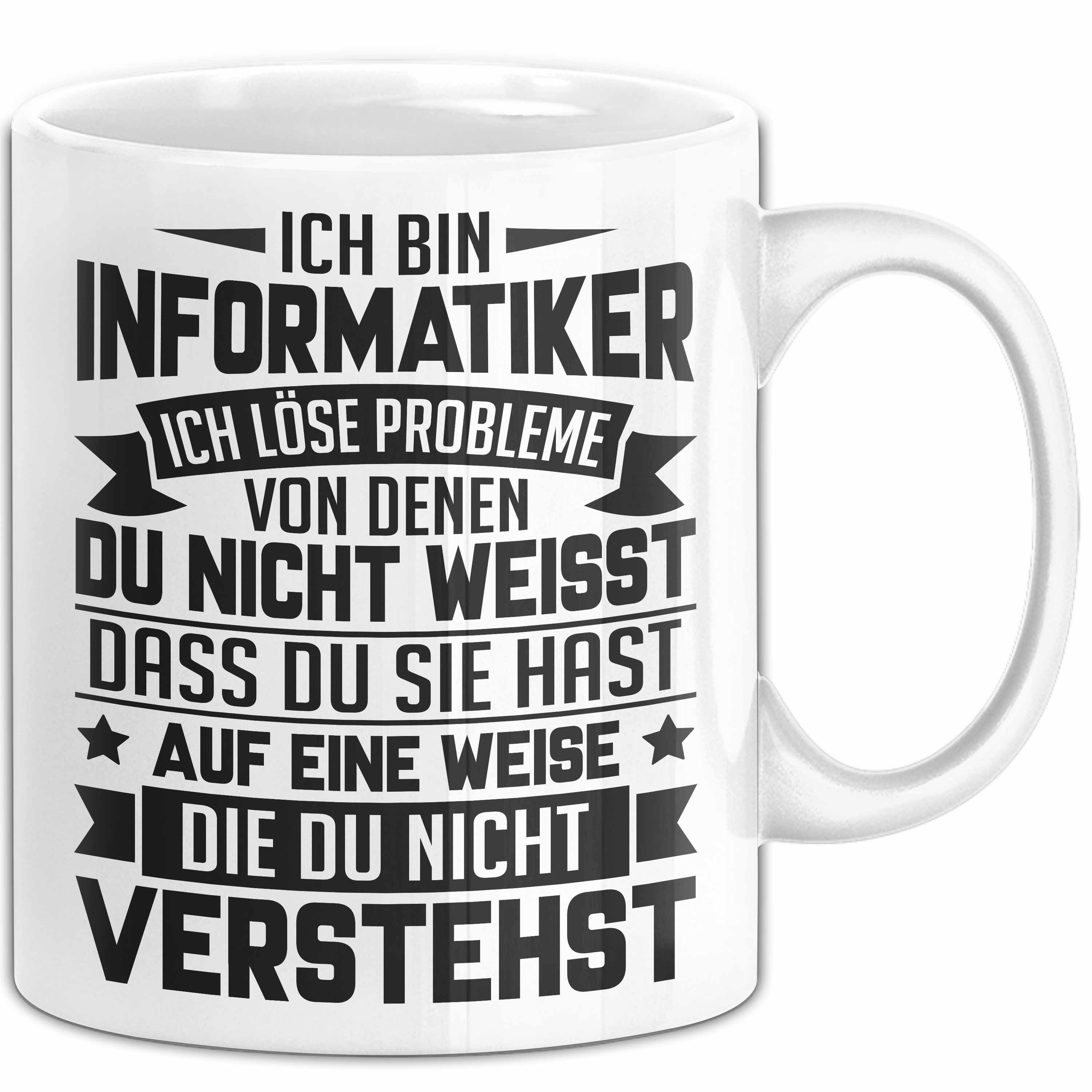 Tasse Informatiker Programmierer Pc Geschenke Ich Bin Informatiker Lustiger