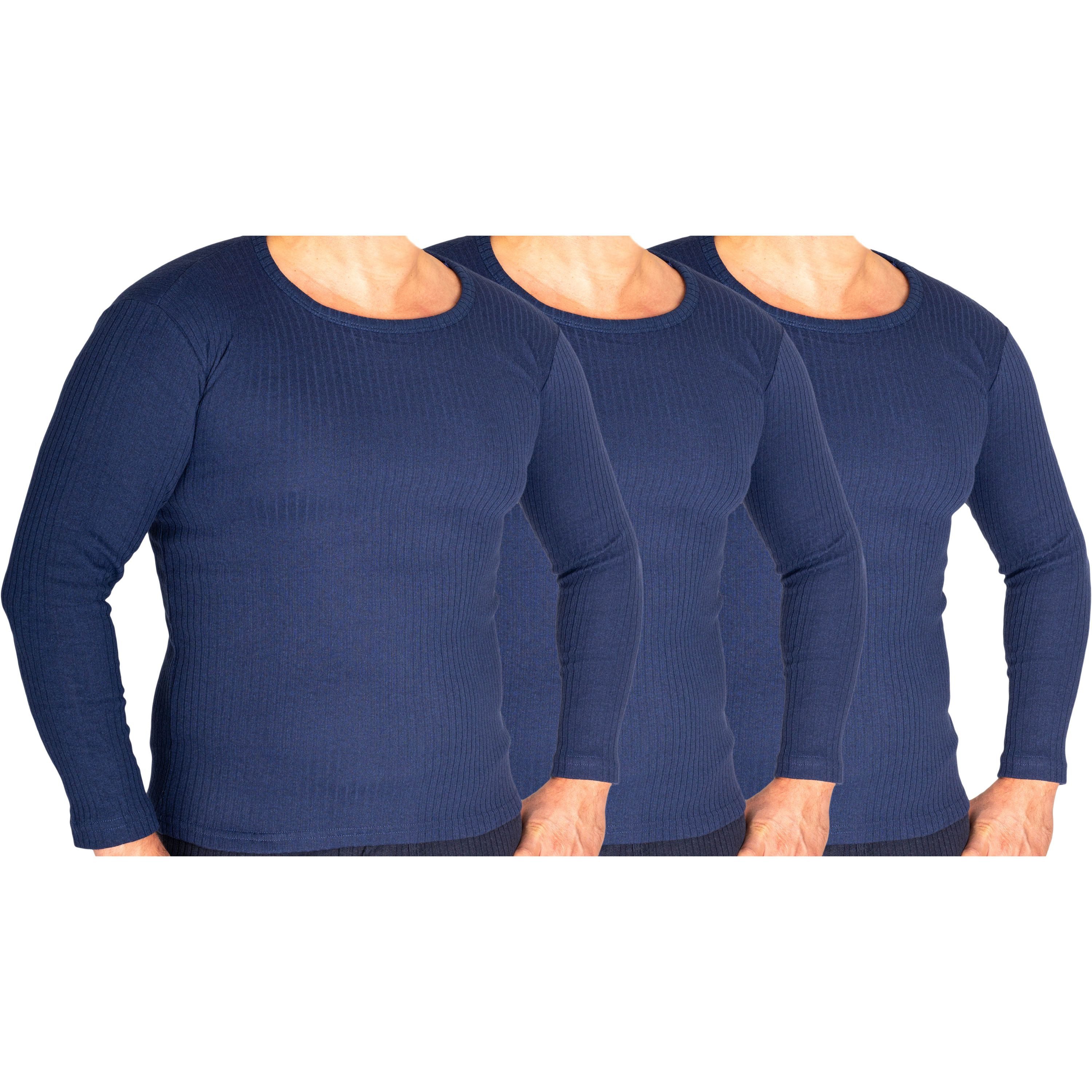 Thermounterhemd Herren Thermounterwäsche Unterwäsche 3 Stück Unterziehhemd Winter