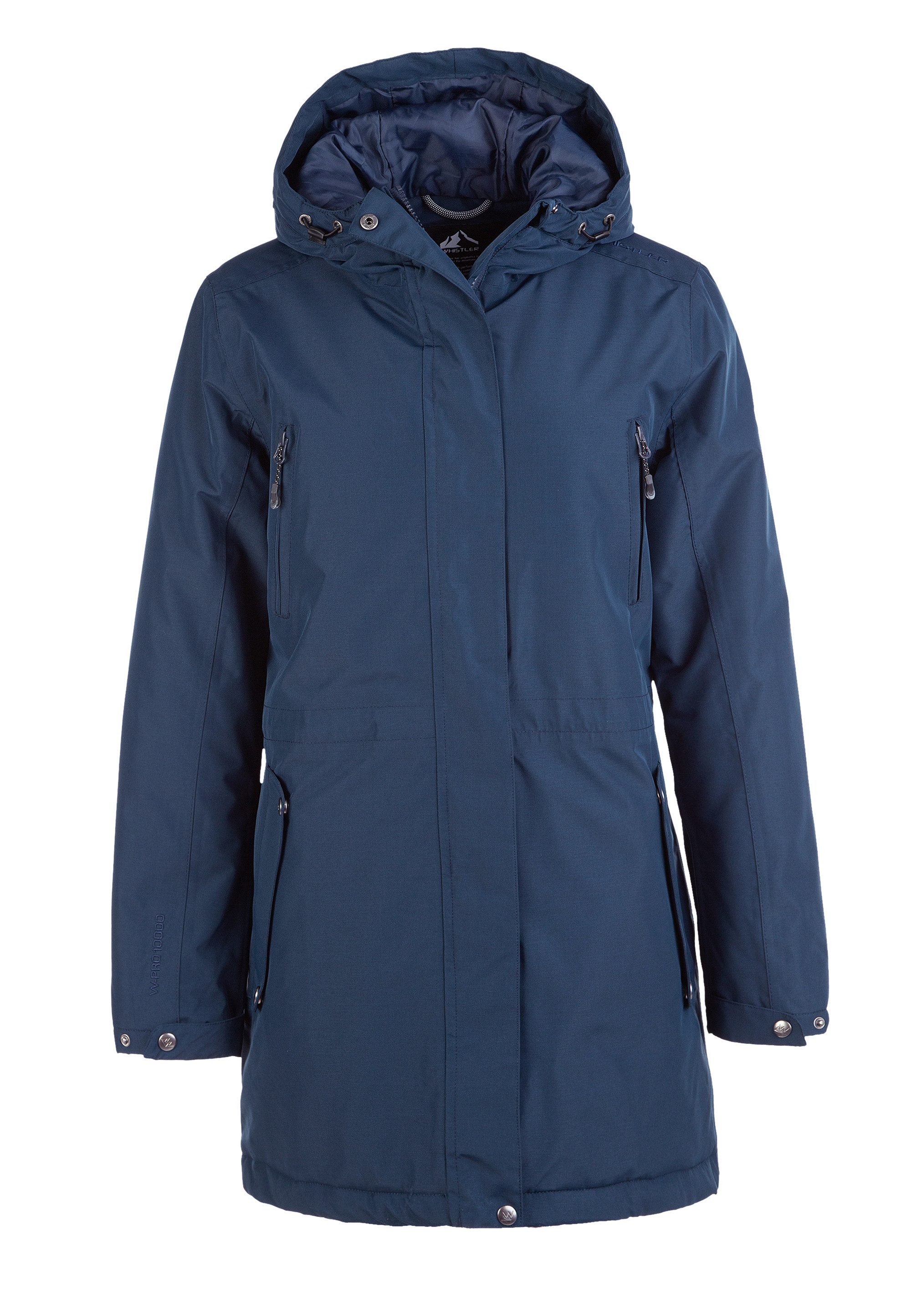 WHISTLER Parka Basta W Long W-PRO 10000 mit wasser- und winddichter Membran