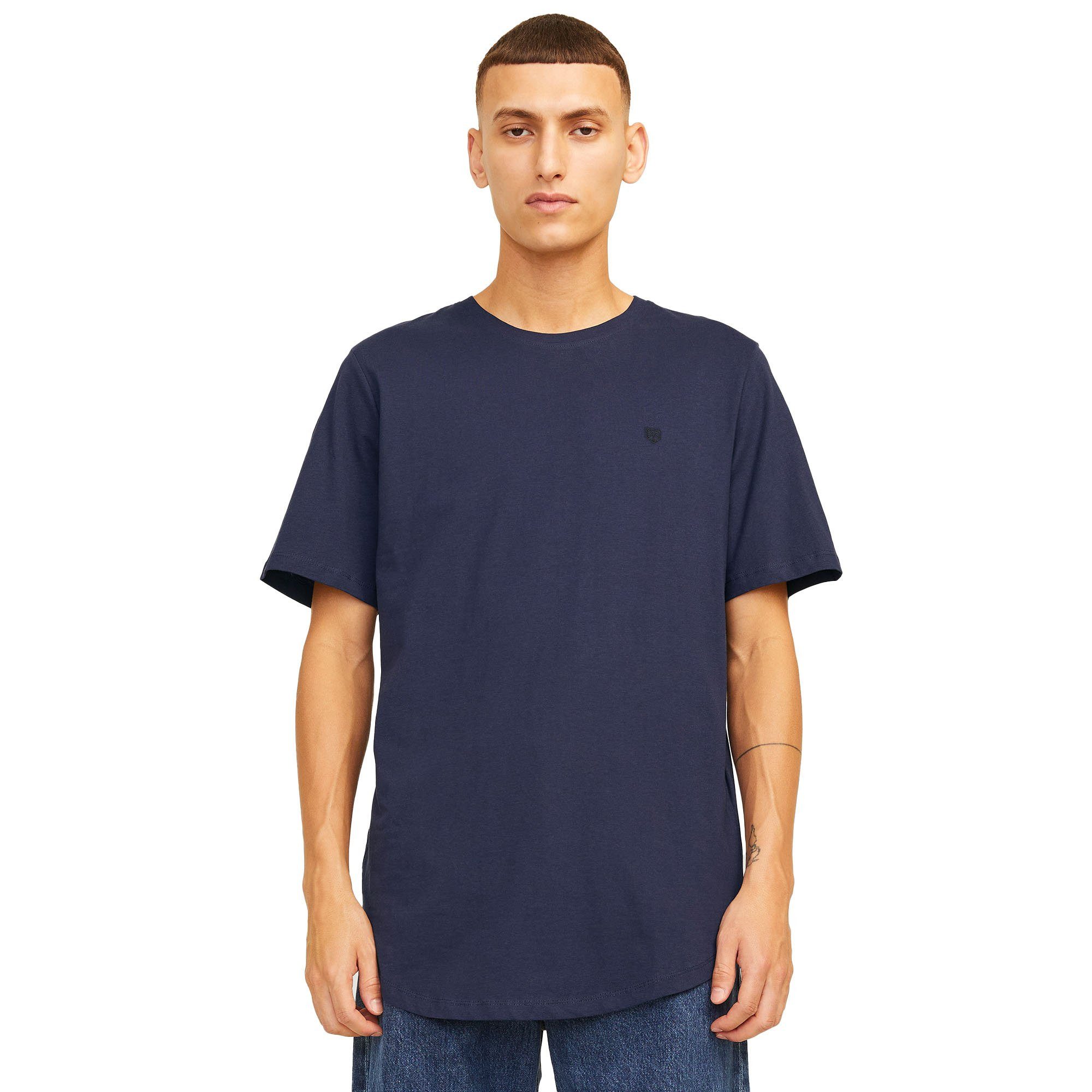 Jack & Jones T-Shirt Herren T-Shirt 10er Pack Baumwolle (Packung, 10er Pack)