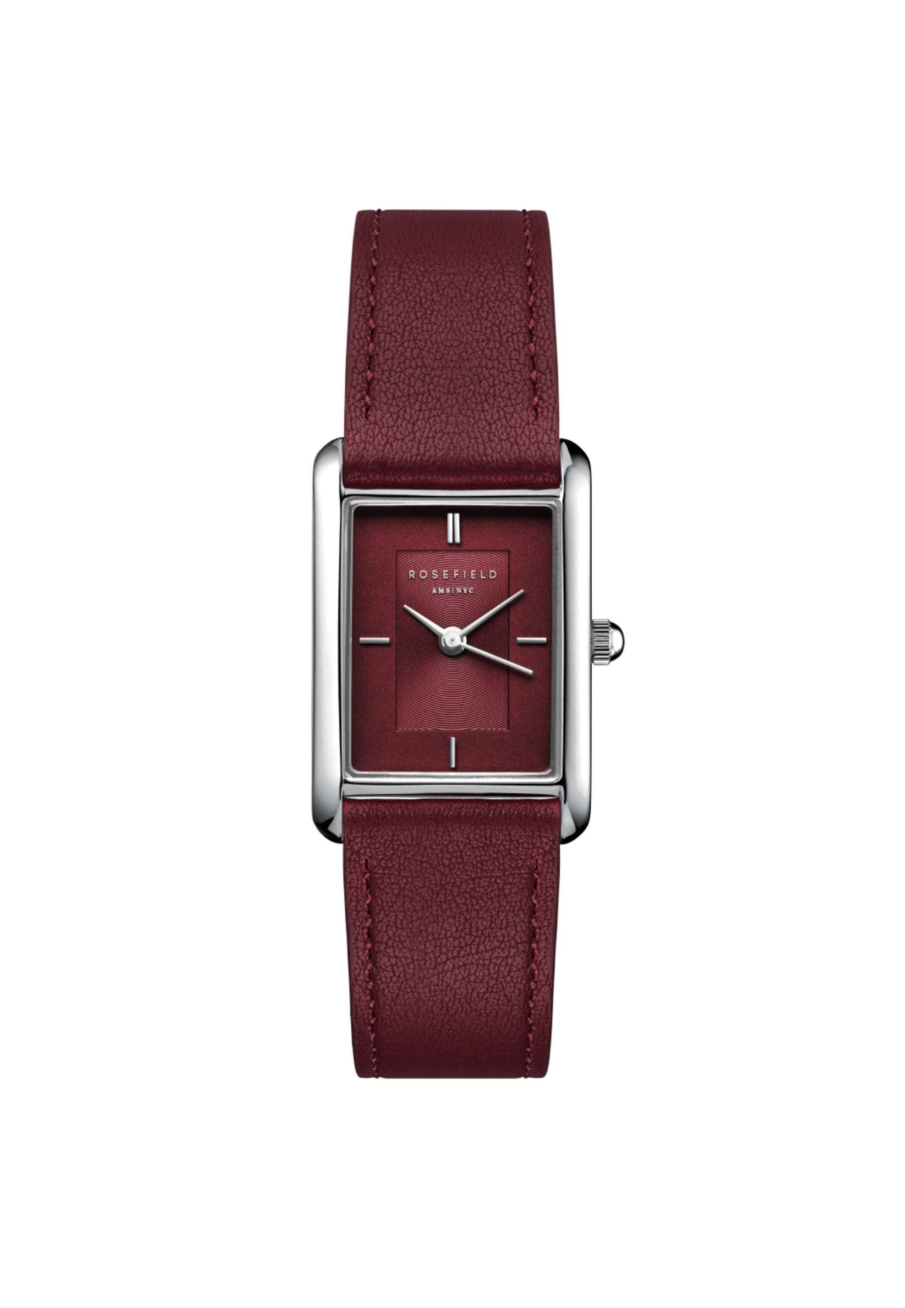 ROSEFIELD Quarzuhr ROSEFIELD Damenuhr Heirloom 30.6mm Rot