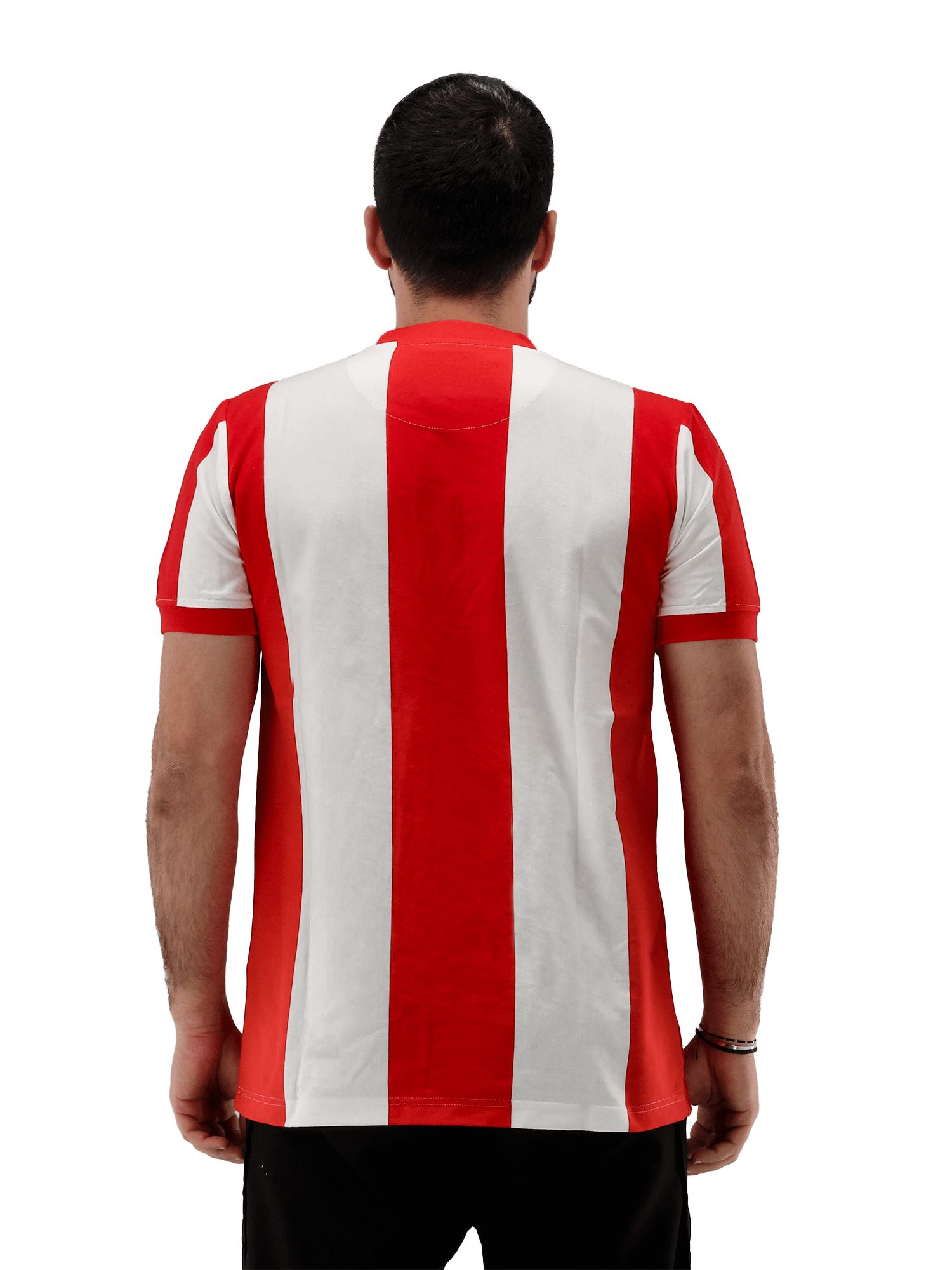 FC Bayern München T-Shirt FC Bayern München Retro Trikot 1971-72 Rot/Weiß I Fußball Größe S