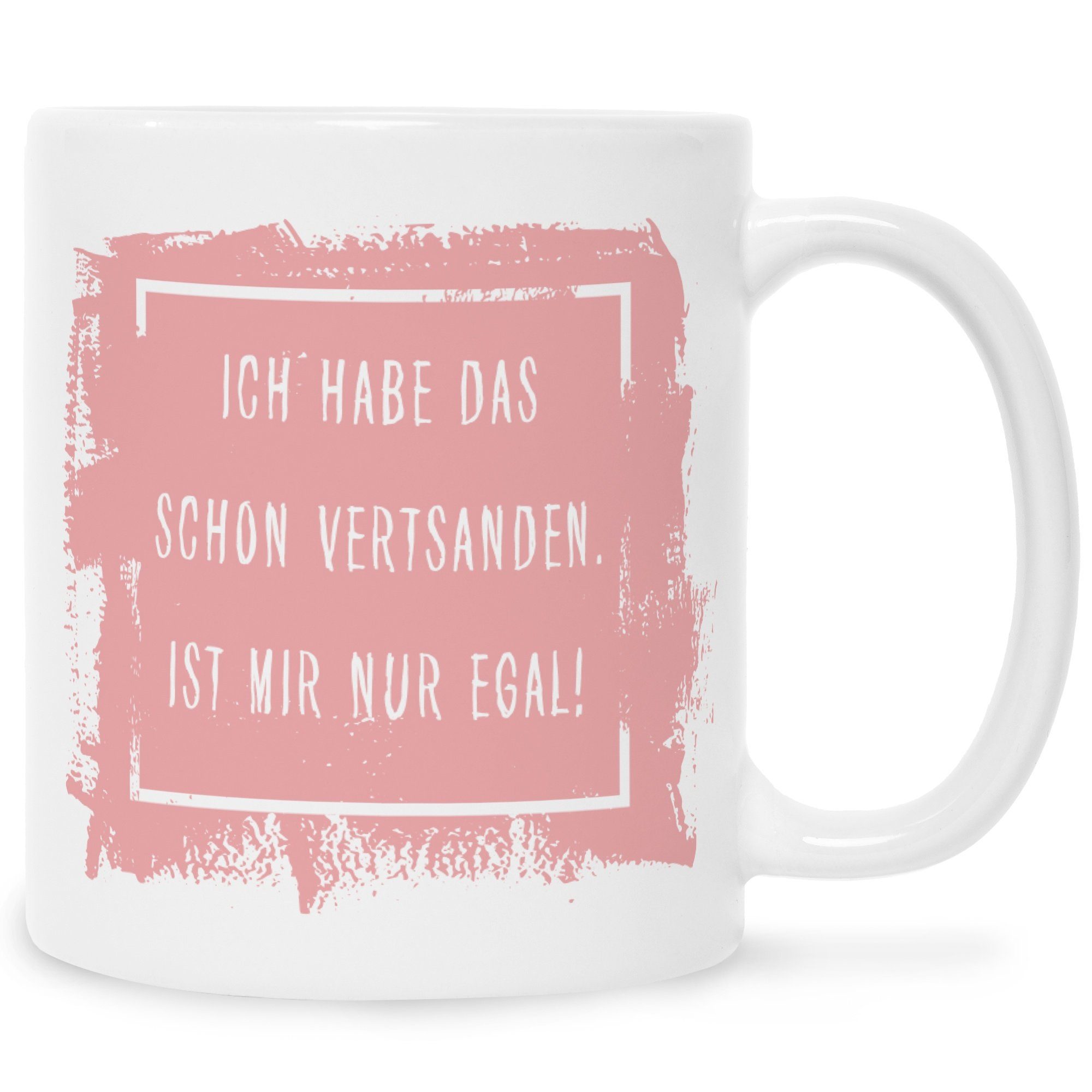 Geschenke Bedruckte Weiß - Tasse Weihnachten Geschenk Geburtstag Ihn Freunde ist für für & Frauen Sie Vatertag Mama egal Spruch - Muttertag nur Verstanden mit & Männer Papa GRAVURZEILE Lustige Tasse Valentinstag – - - mir für