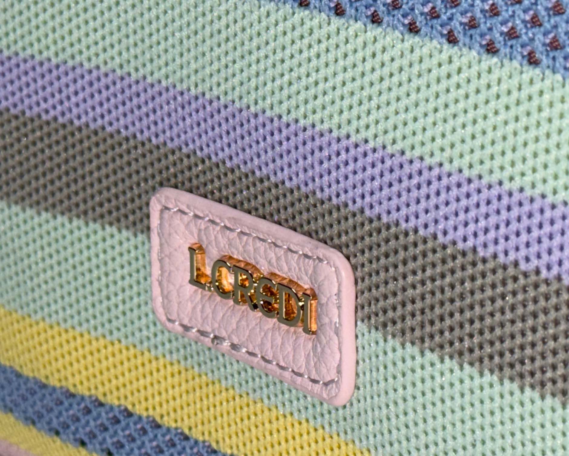 L. CREDI Umhängetasche L. CREDI Shopper ROBINA Cherry Blossom – City-Shopper & Beach-Bag (1-tlg), vegan