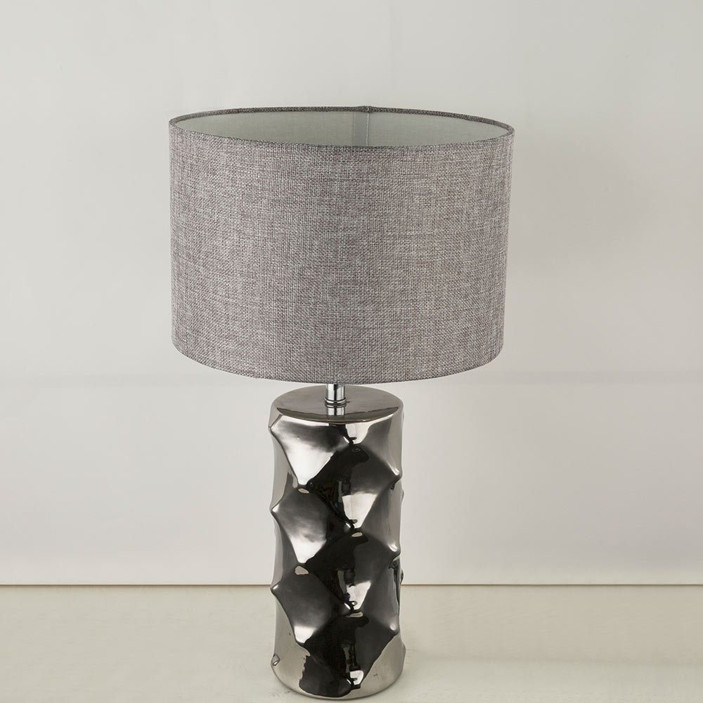 Textil Wohn Nacht etc-shop Lampe Schreib Arbeits Beleuchtung Zimmer Tisch nicht Tischleuchte, inklusive, Leuchtmittel