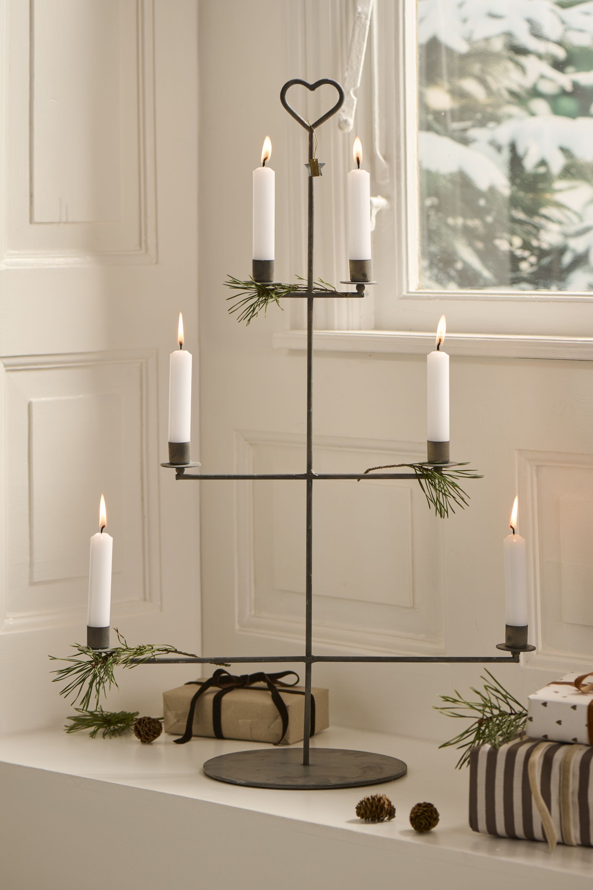 Ib Laursen Kerzenhalter Ib Laursen - Kerzenständer Kerzenhalter für 6 Kerze günstig online kaufen