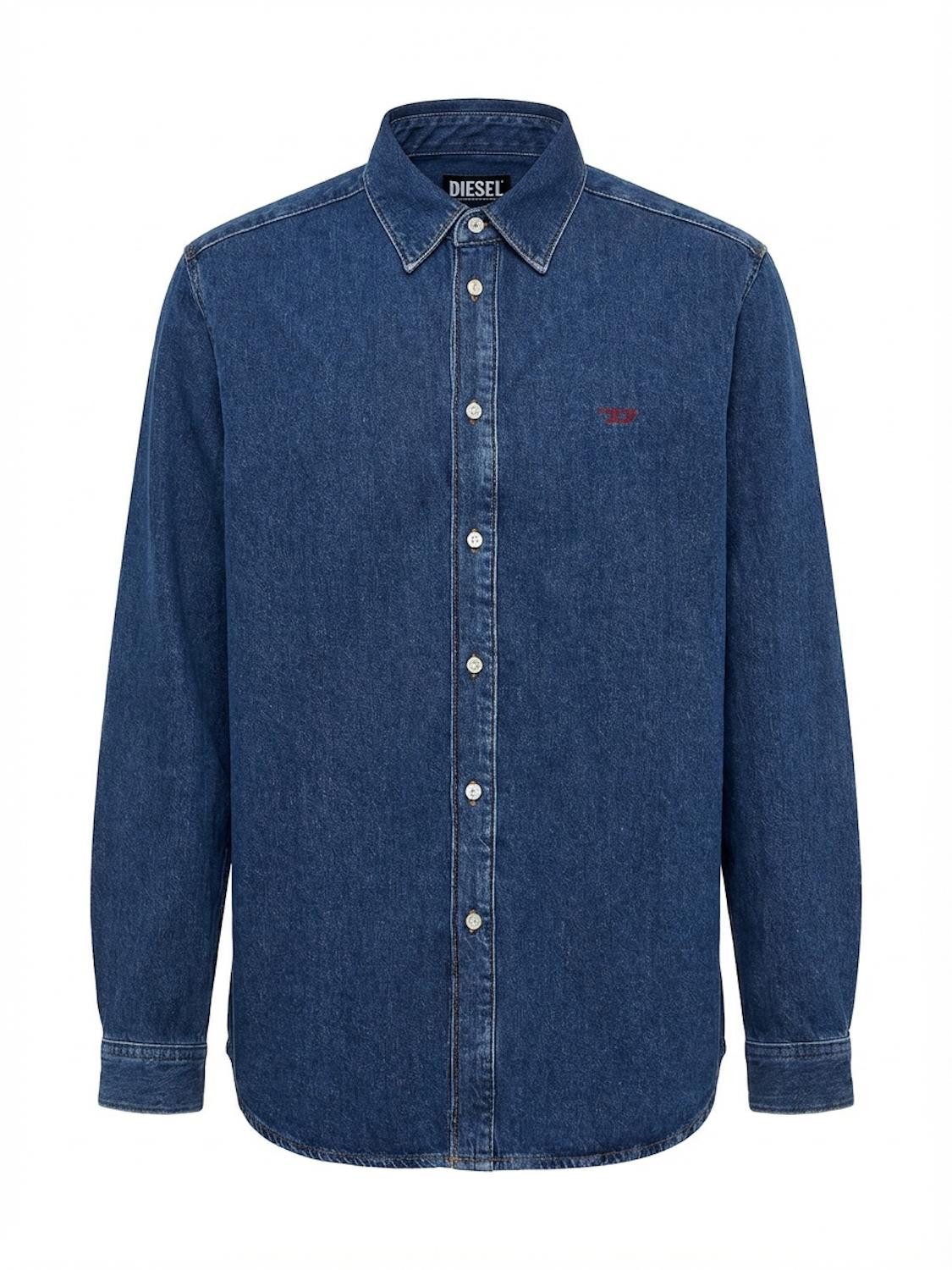 Diesel Jeanshemd Regular Fit - Vintage Look Shirt - D-SIMPLY