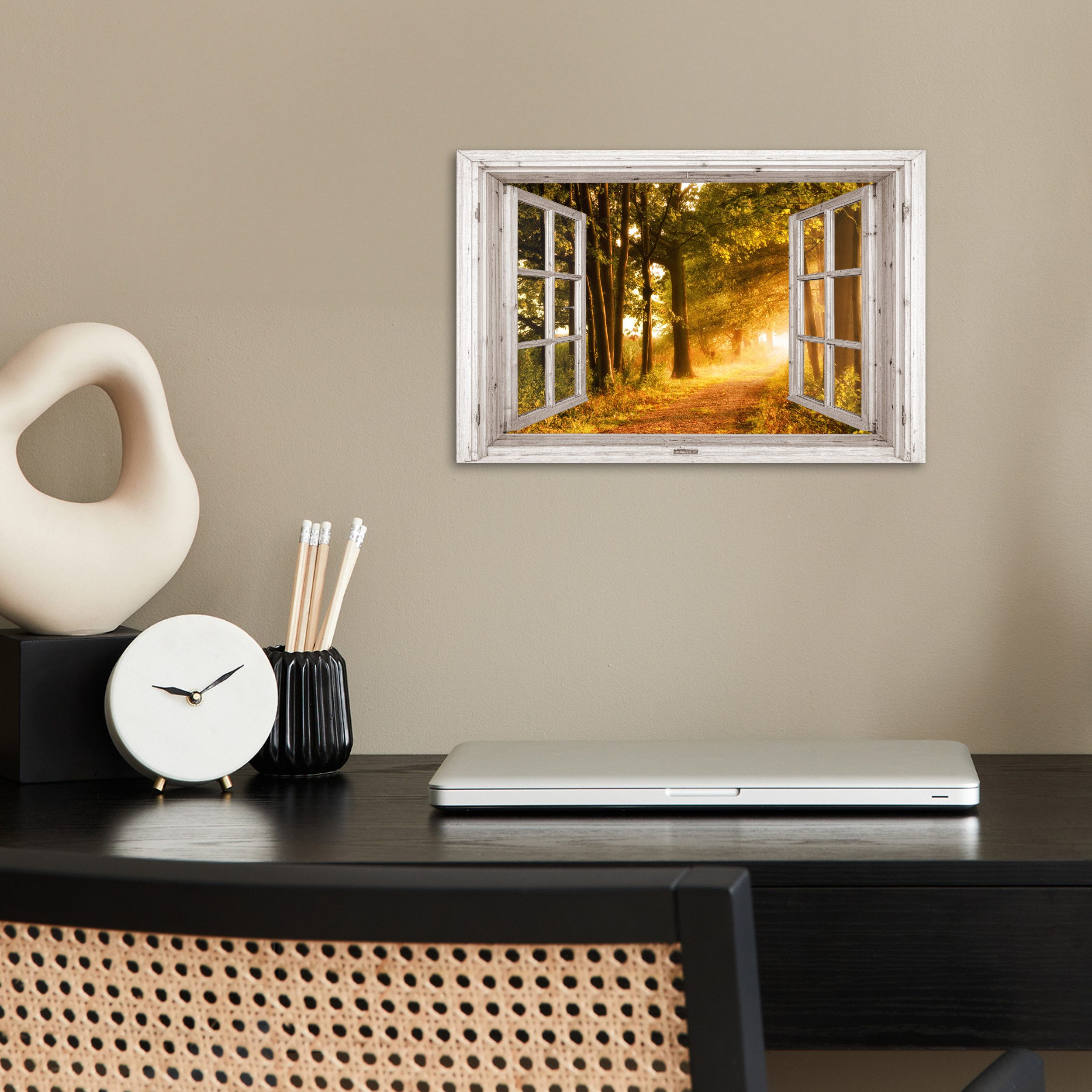 MuchoWow Poster Wald - Bäume - günstig online kaufen