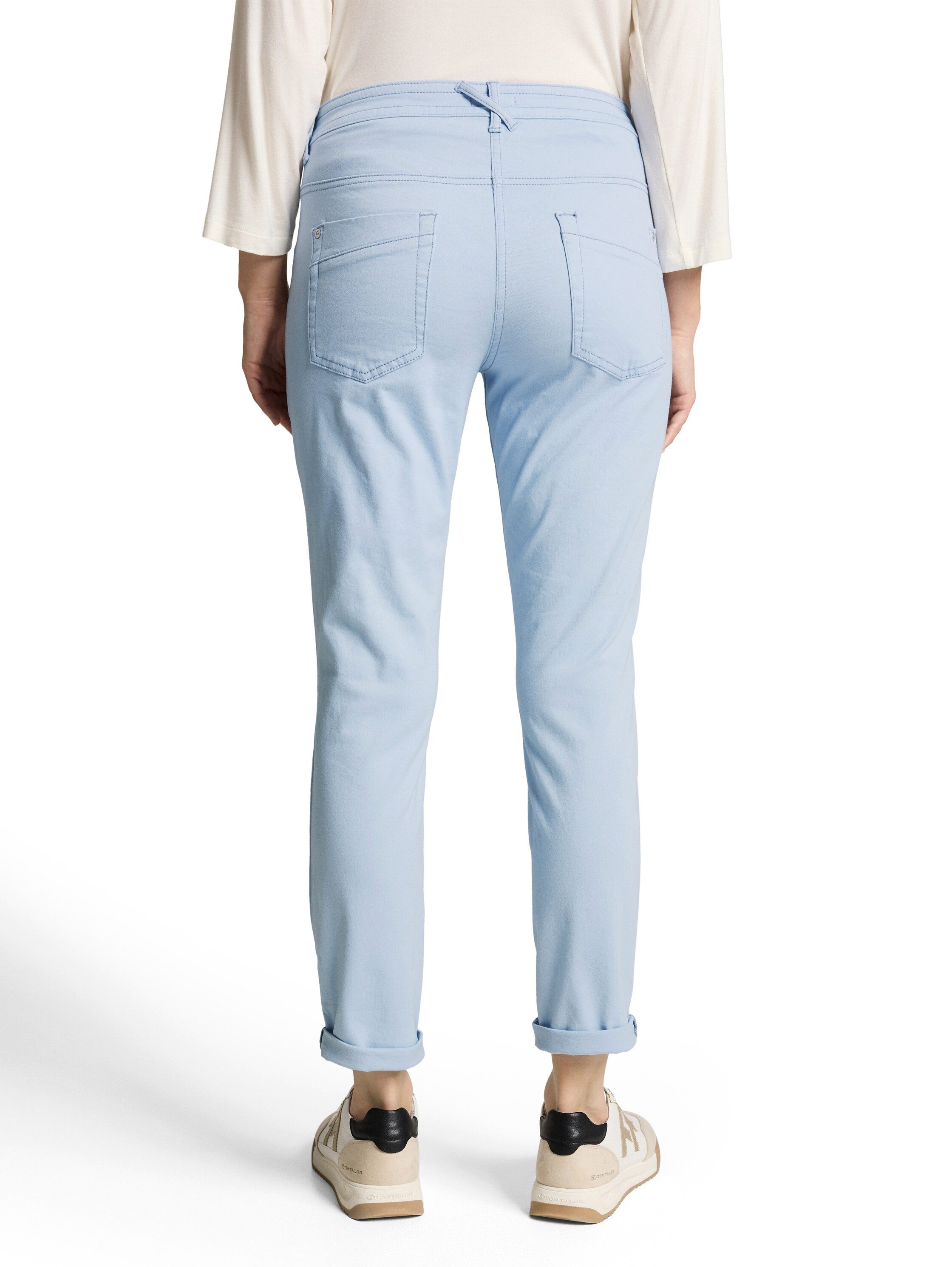 TOM TAILOR 7/8-Hose Tapered mit Bindeband am Bündchen günstig online kaufen