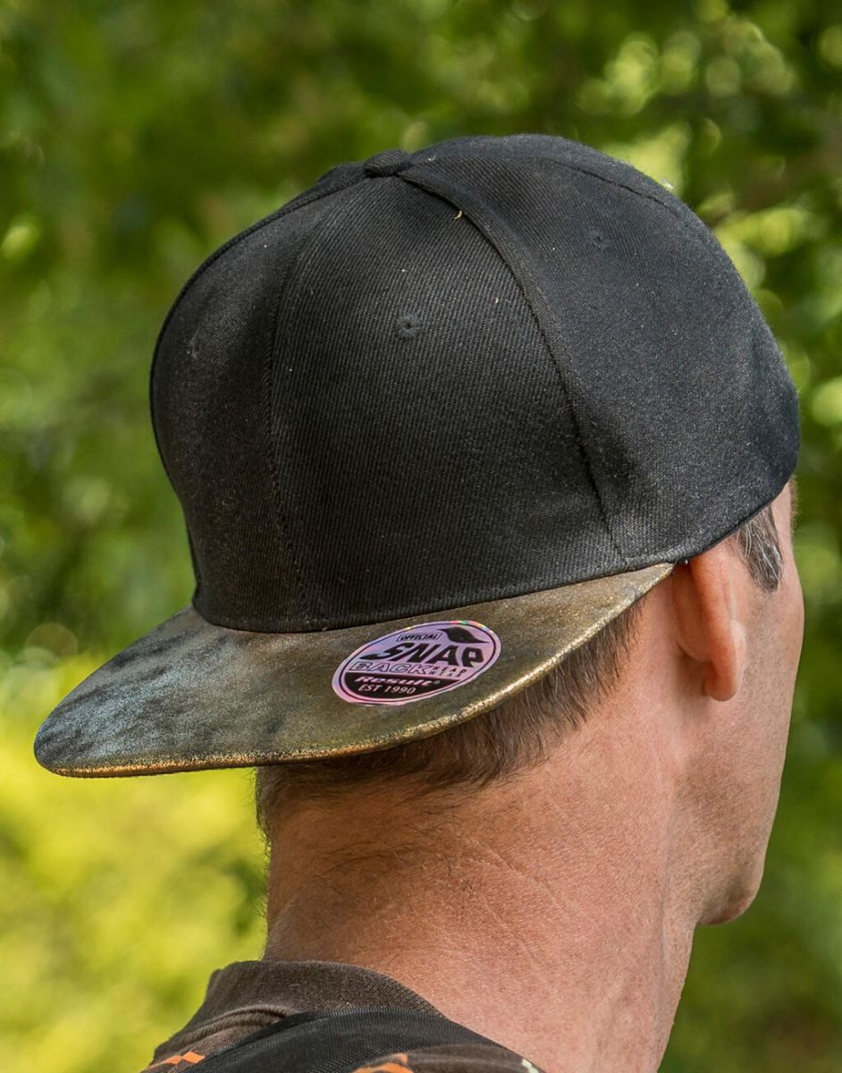 Result Headwear Baseball Cap 6 Panel-Schnitt Bronx Flat Glitter Peak Snapback Cap