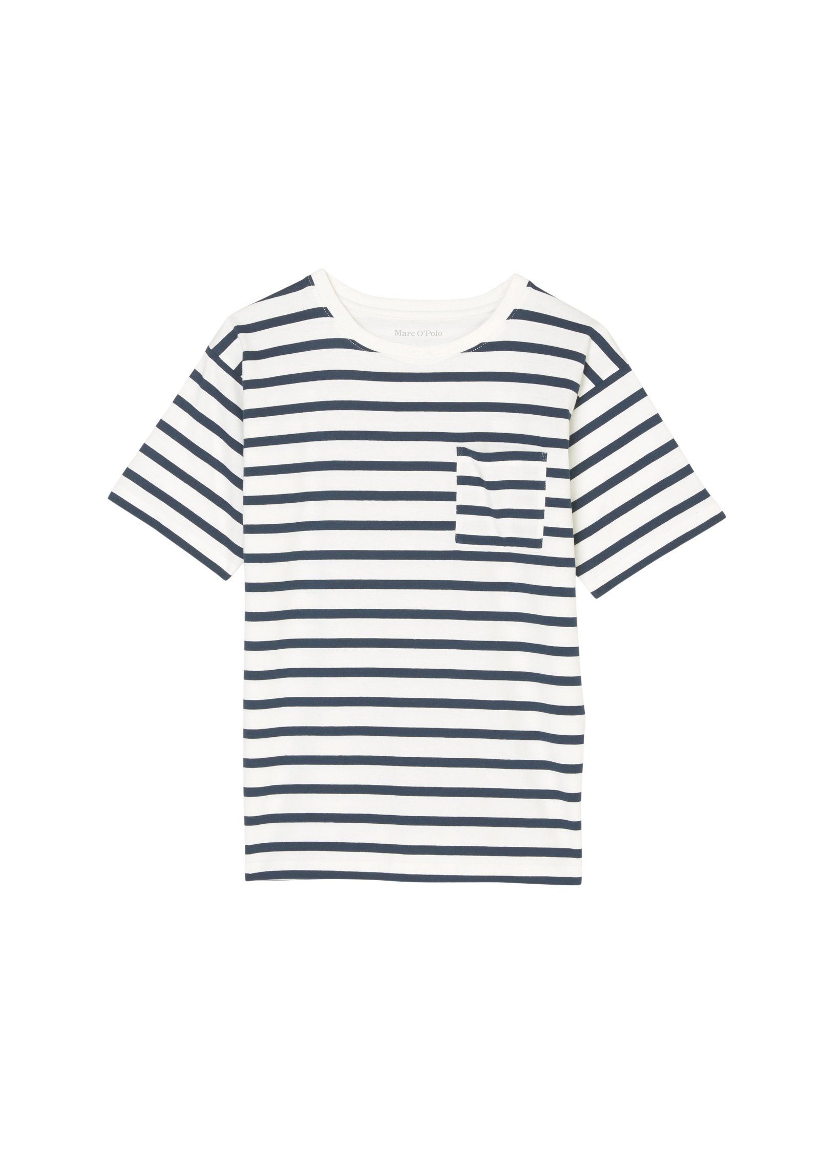 Marc O'Polo T-Shirt aus reinem Organic Cotton blau | T-Shirts