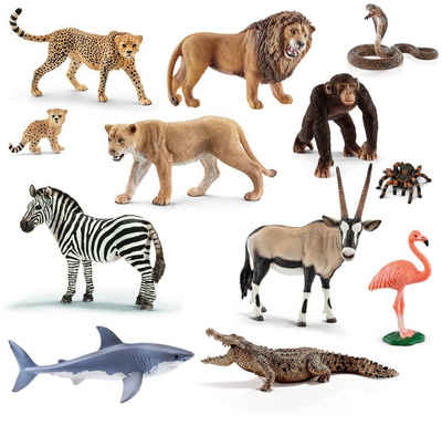 Schleich® Spielfigur Tierfiguren - Afrika-Set