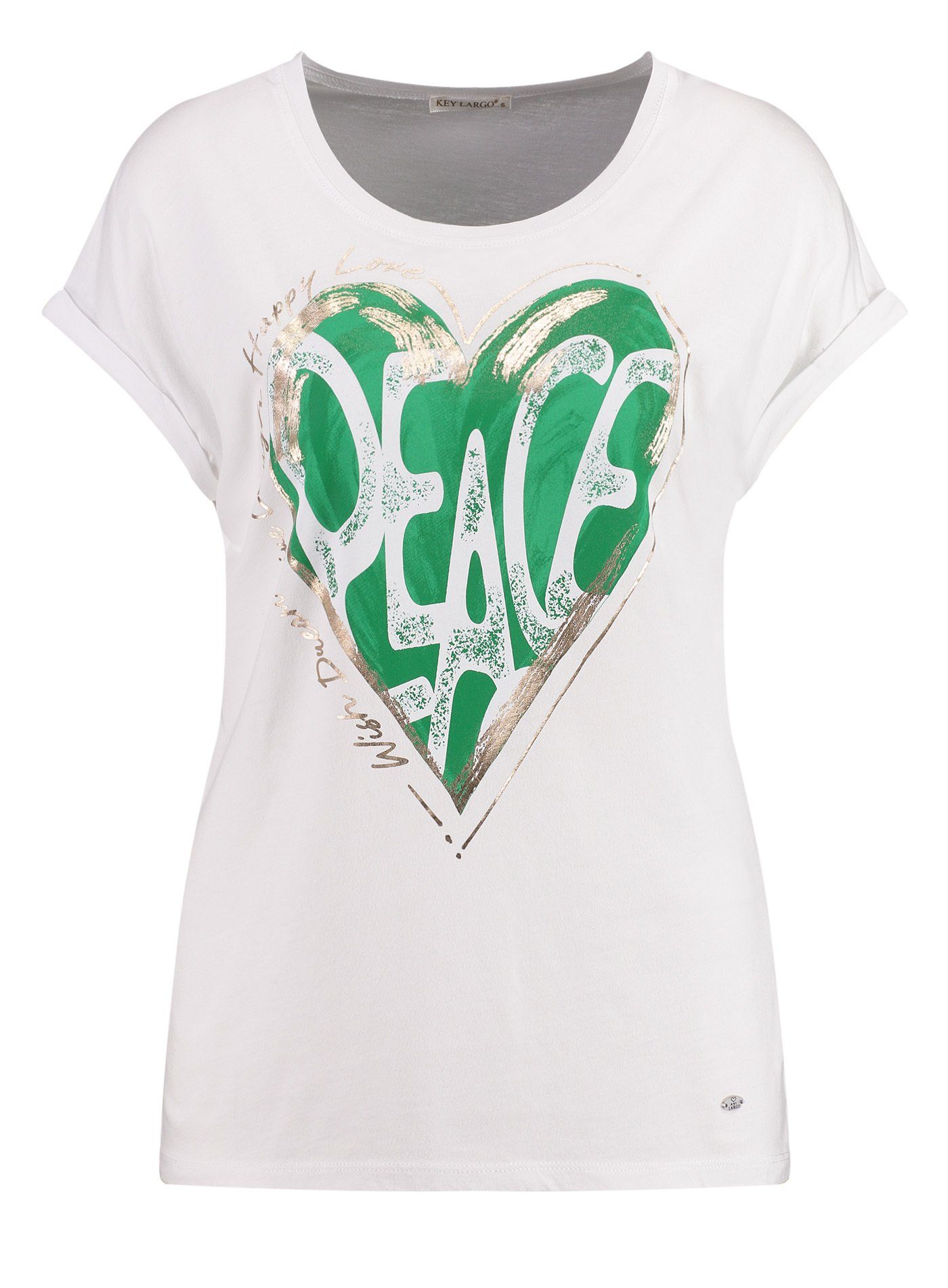 Key Largo T-Shirt WT MOTTO round (1er)
