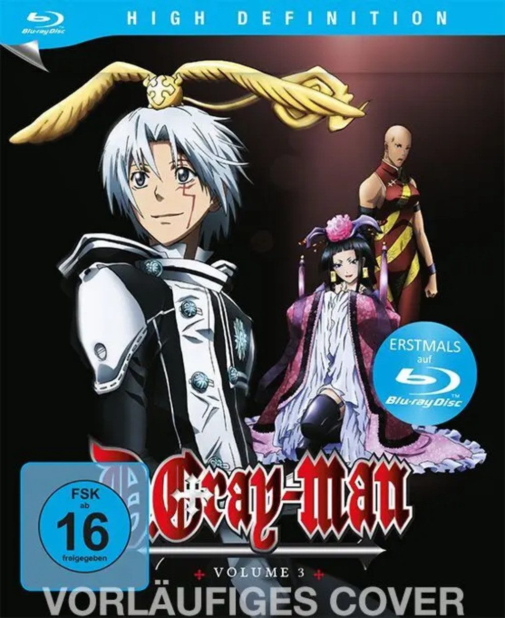 Blu-ray D.Gray-man - Box. Vol.3, 3 Blu-ray