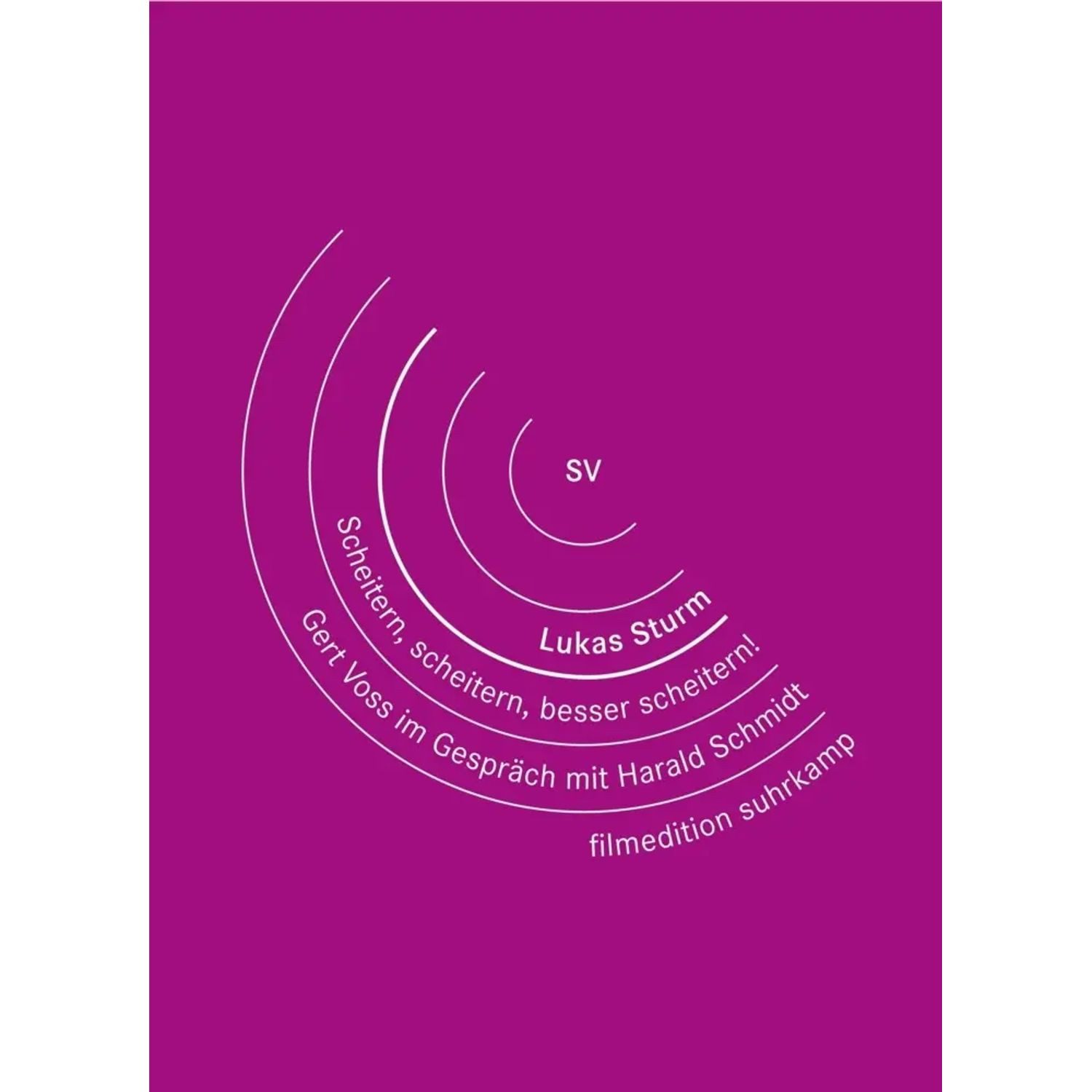 Suhrkamp Verlag DVD Scheitern, scheitern, besser scheitern,DVD