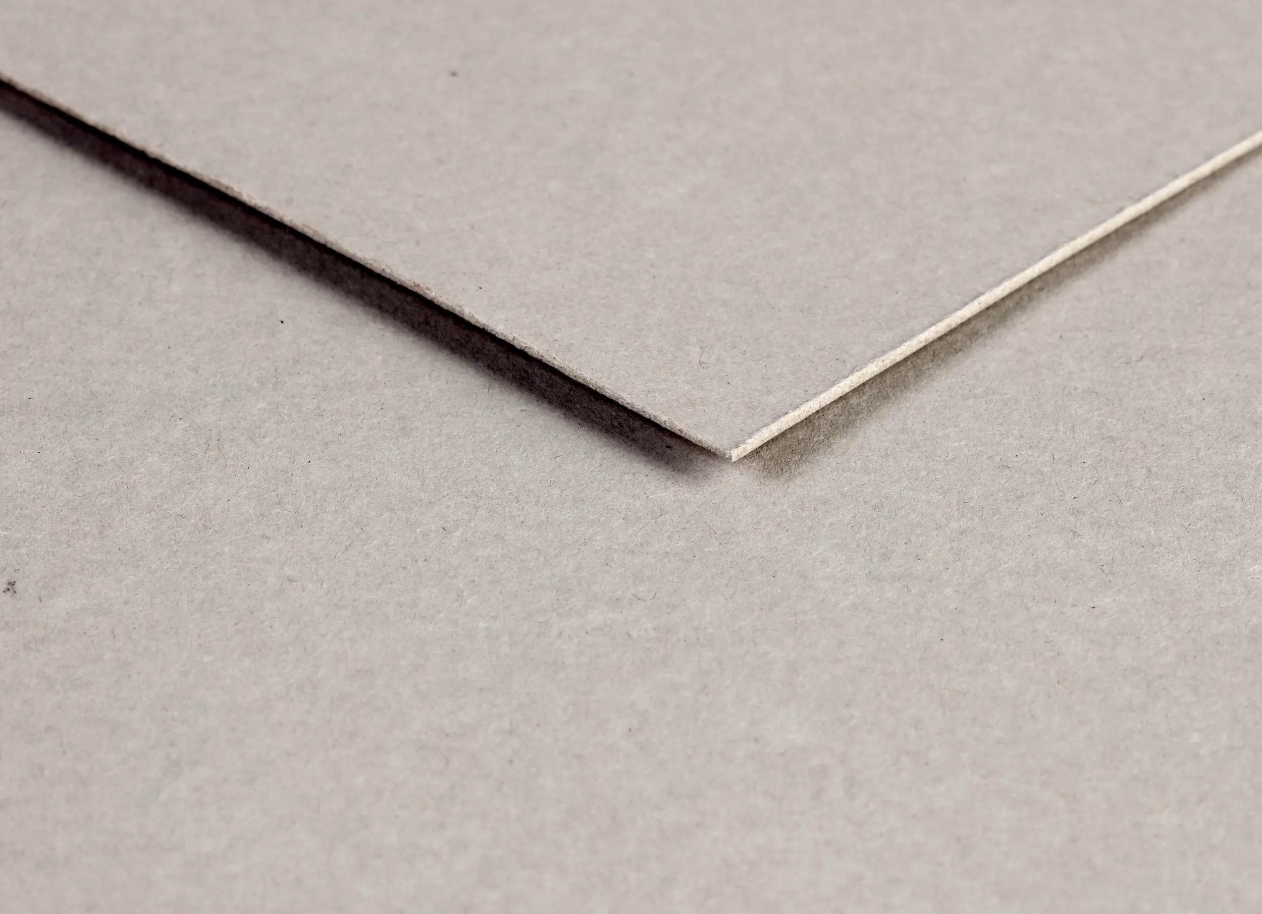 CLAIREFONTAINE Geschenkpapier Graupappe 0,7mm 420g 60x80 20 Bogen - Grau 93978C, Karton
