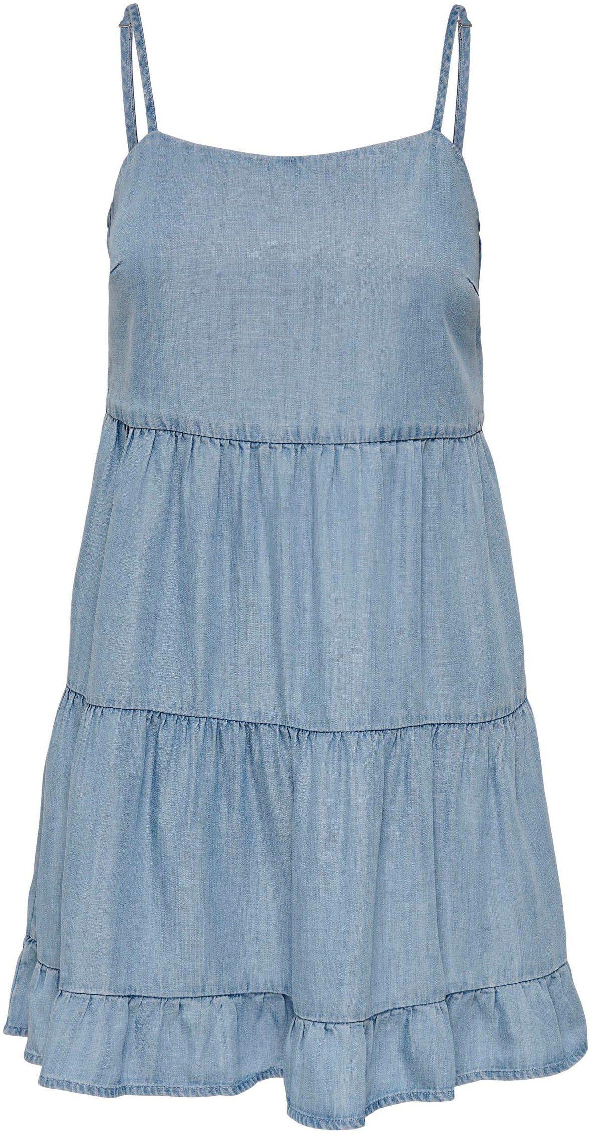 ONLRAGNA Light Jeanskleid DRESS DNM Denim STRAP ONLY Blue