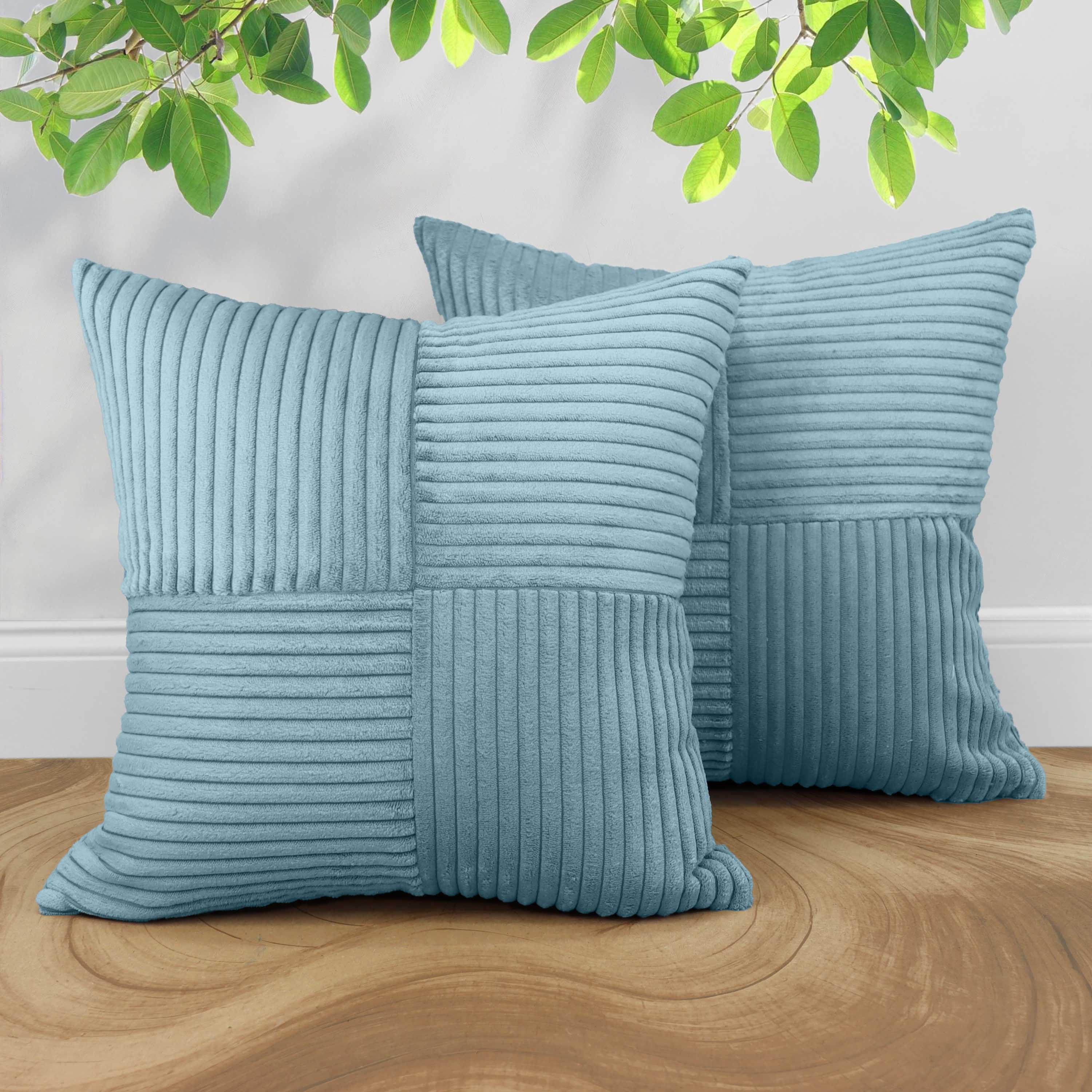 Amilian Kissenbezüge 2er Set Kissenhüllen - Sofakissenbezug & Couchkissenbezug, (2 Stück), 40x40 cm, Kissenhülle für Kissen; Dekokissen; Zierkissen; Sofakissen