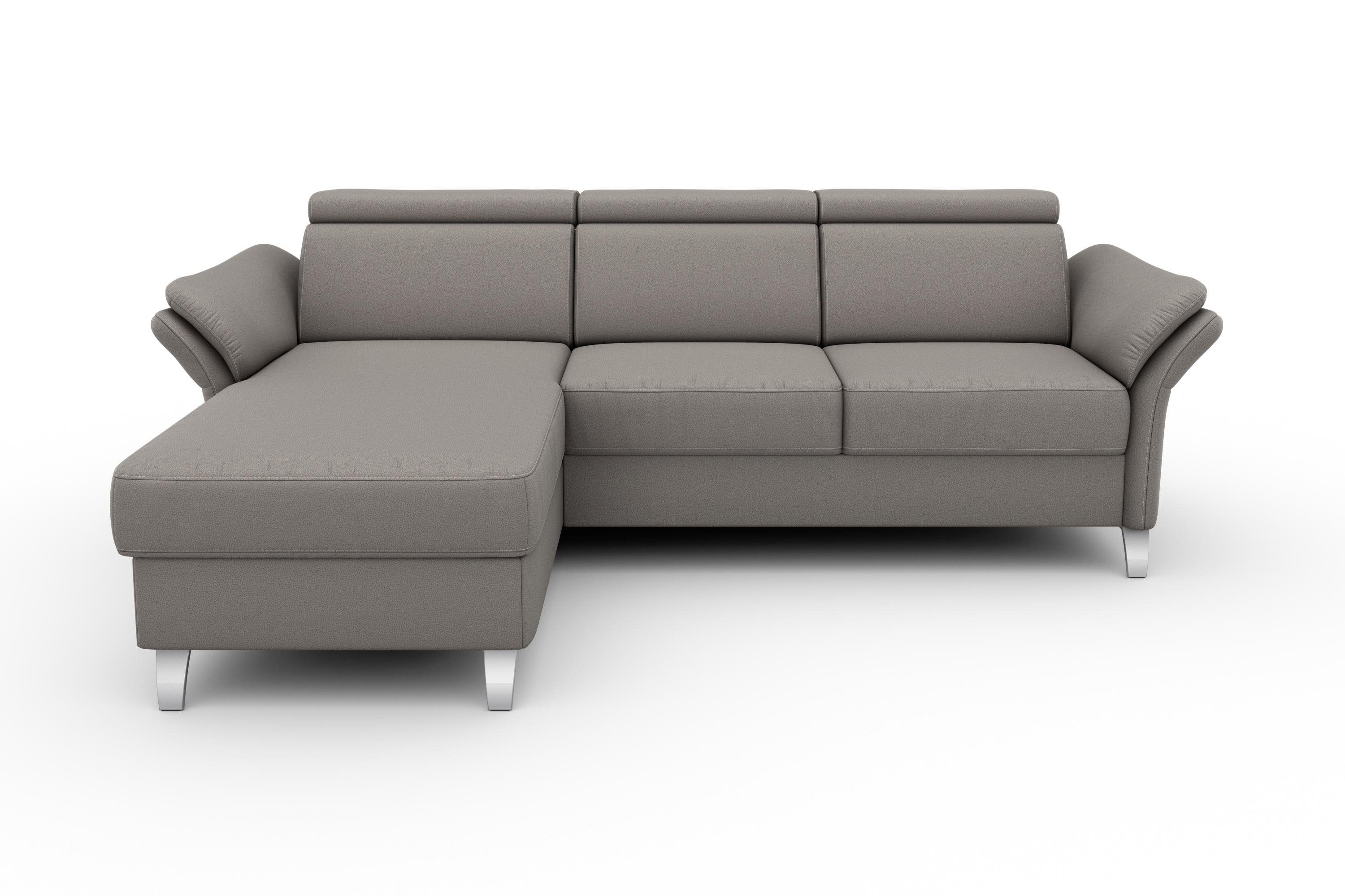 sit&more Ecksofa Vincenzo L-Form, inklusive Kopfteilverstellung, günstig online kaufen