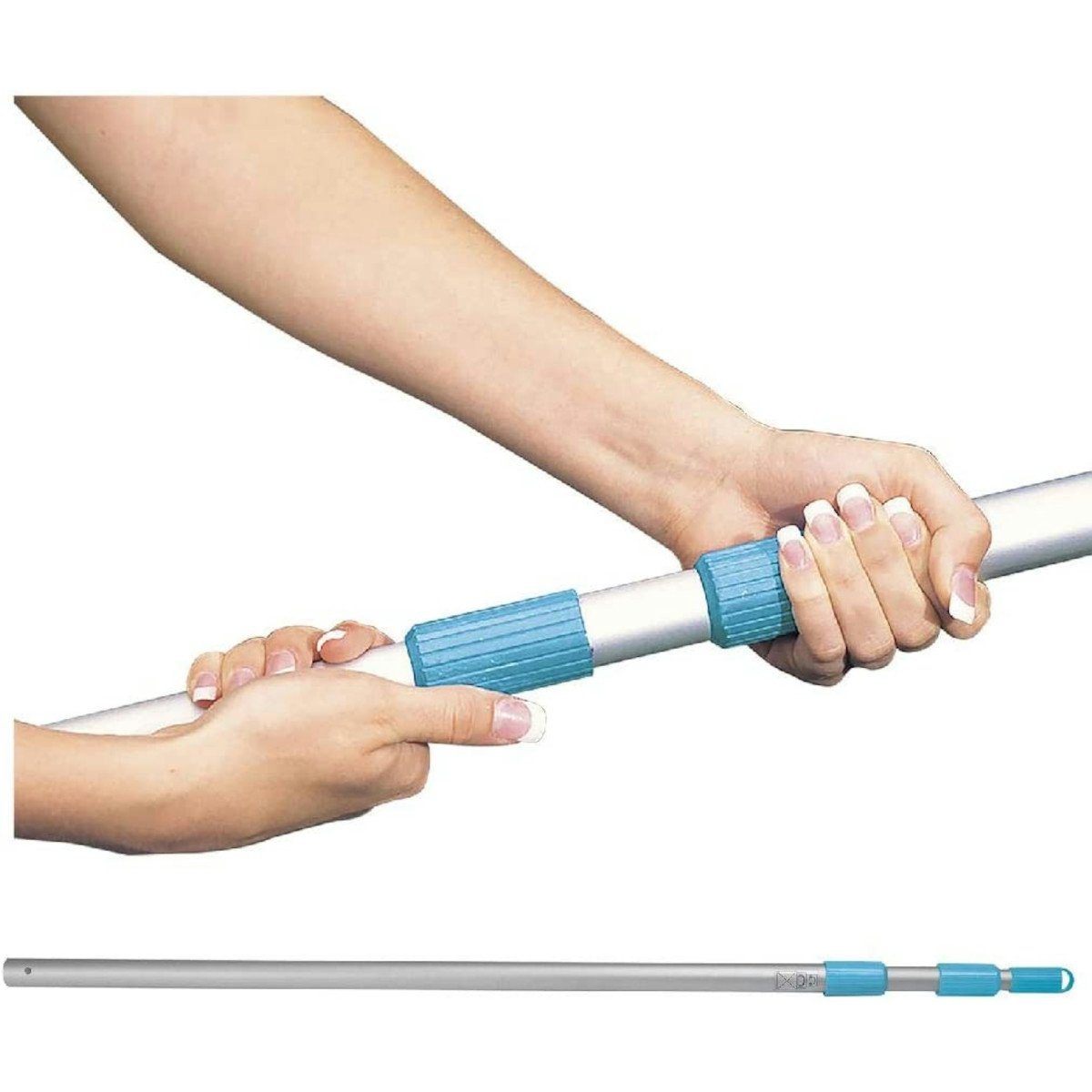 Reinigungsbürsten-Set 29054 - Alu-Teleskop Stab (239cm)
