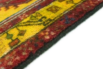 Wollteppich Ardebil Teppich handgeknüpft gelb, morgenland, rechteckig, Höhe: 9 mm, handgeknüpft