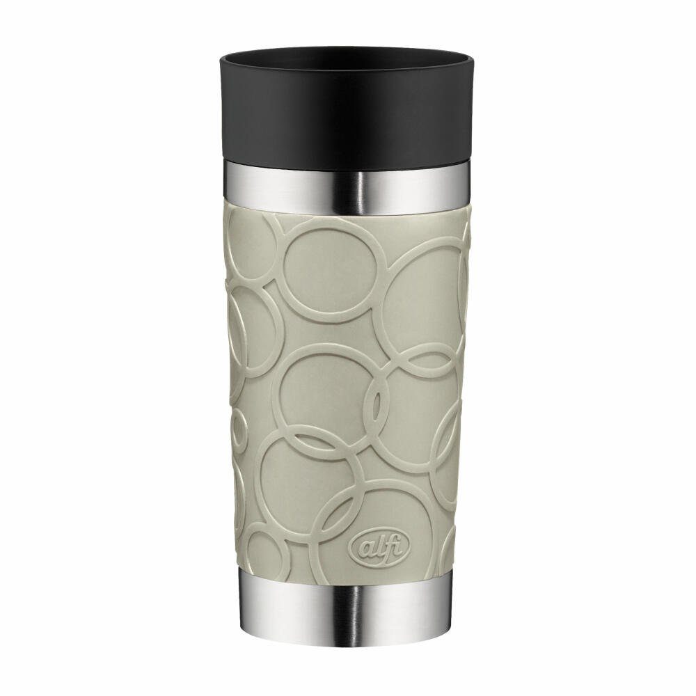Alfi Thermobecher isoMug Plus Soft Silver Lining, Edelstahl
