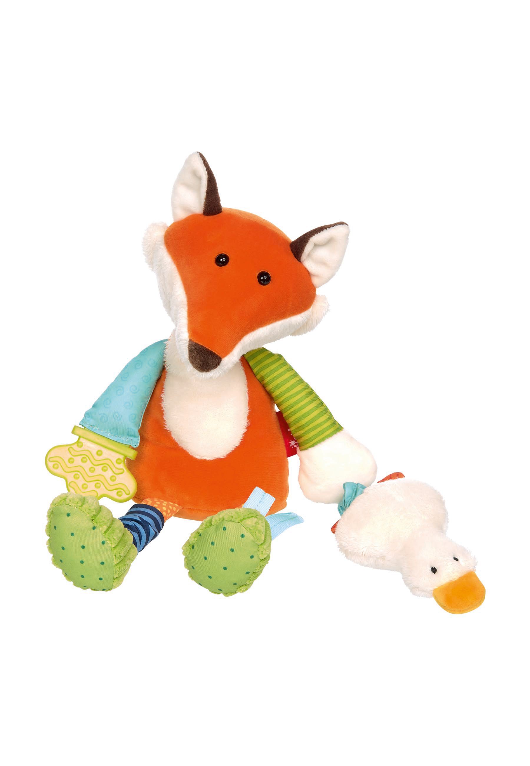 orange Spiel-Plüschtier Sigikid PlayQ Greifspielzeug (1-tlg) Babyspielzeug