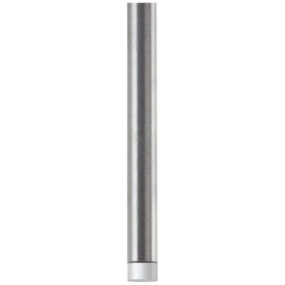 Brilliant Pendelleuchte Cembalo, LED fest integriert, Warmweiß, 120 cm  Höhe, 3,4 cm Durchm., 0, Metall/Acryl, aluminium | Pendelleuchten