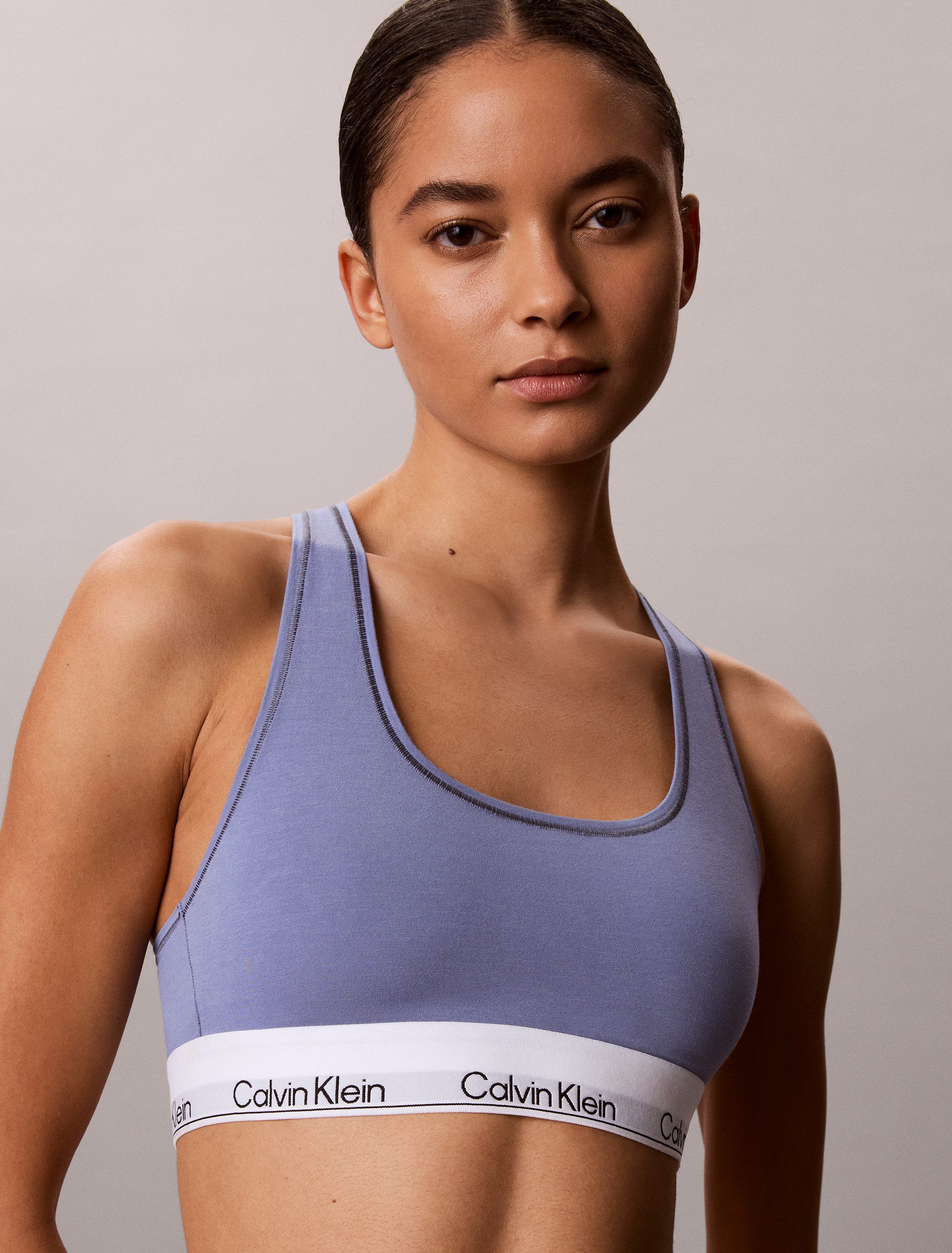 Calvin Klein Underwear Bralette BRALETTE 2PK (Packung, 2er-Pack) Körpernahe Passform mit elastischem Bund