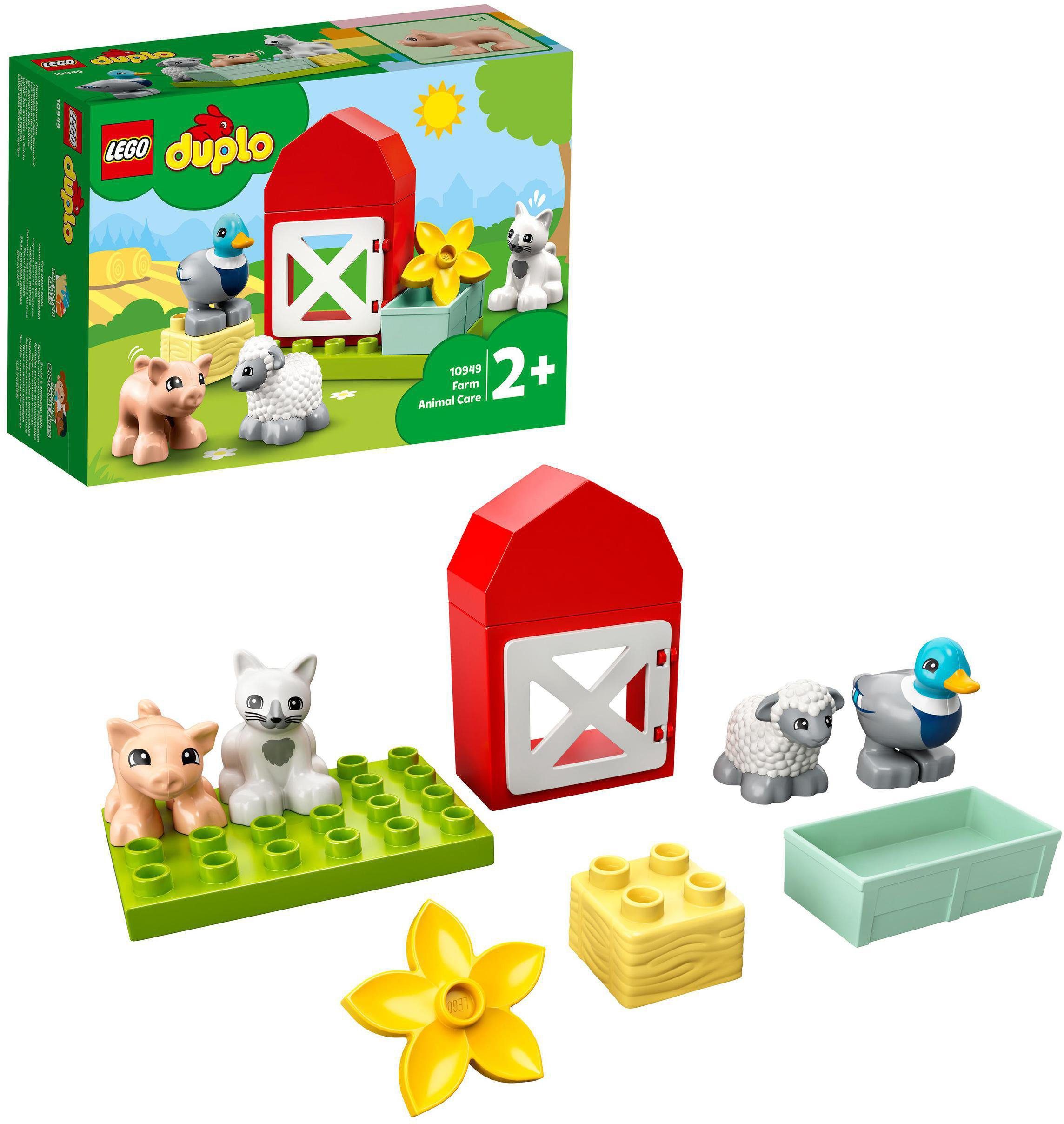 Tierpflege auf dem Bauernhof (10949), LEGO® DUPLO® Town Konstruktionsspielsteine