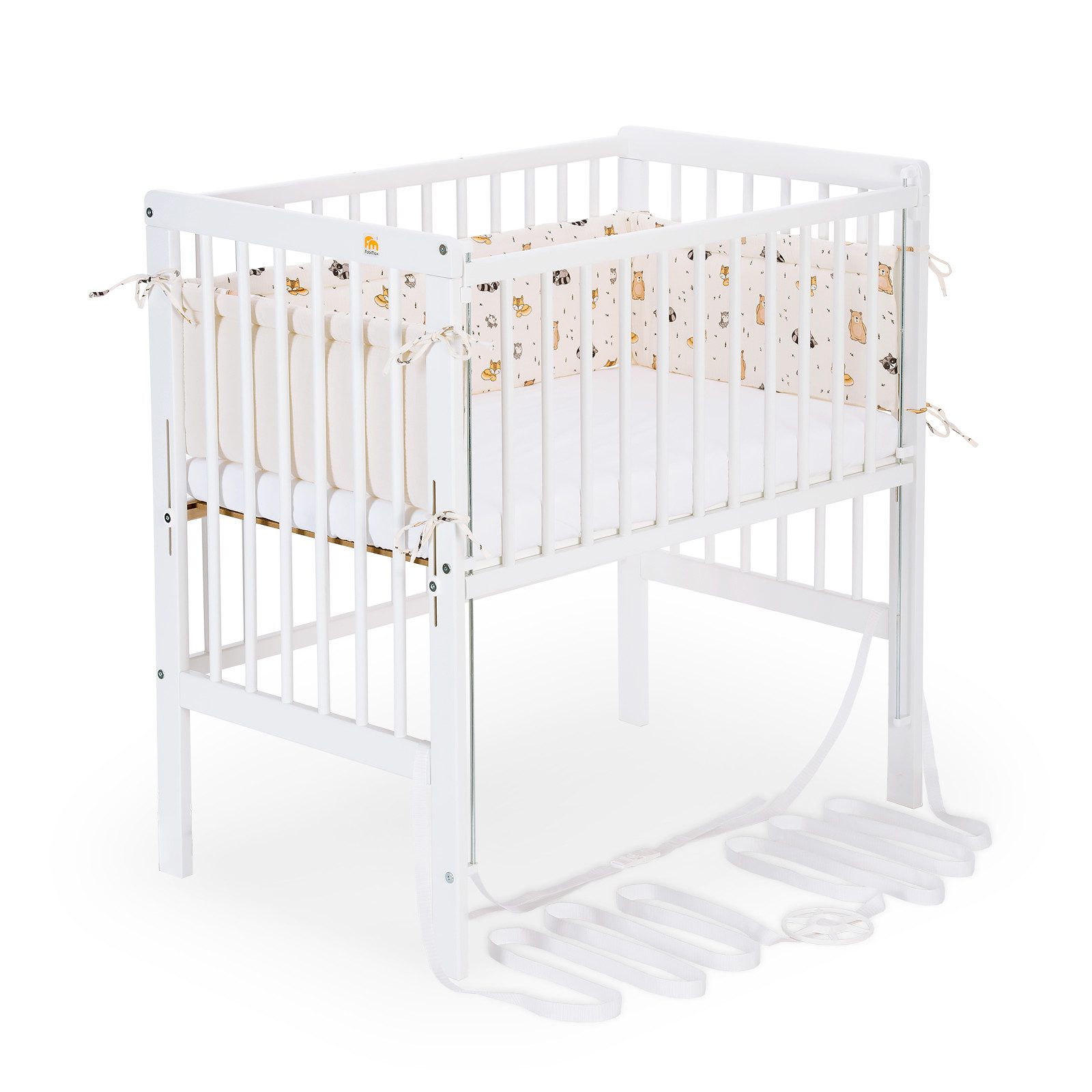 FabiMax Beistellbett Flex weiß, 2in1, Beistellbett günstig online kaufen