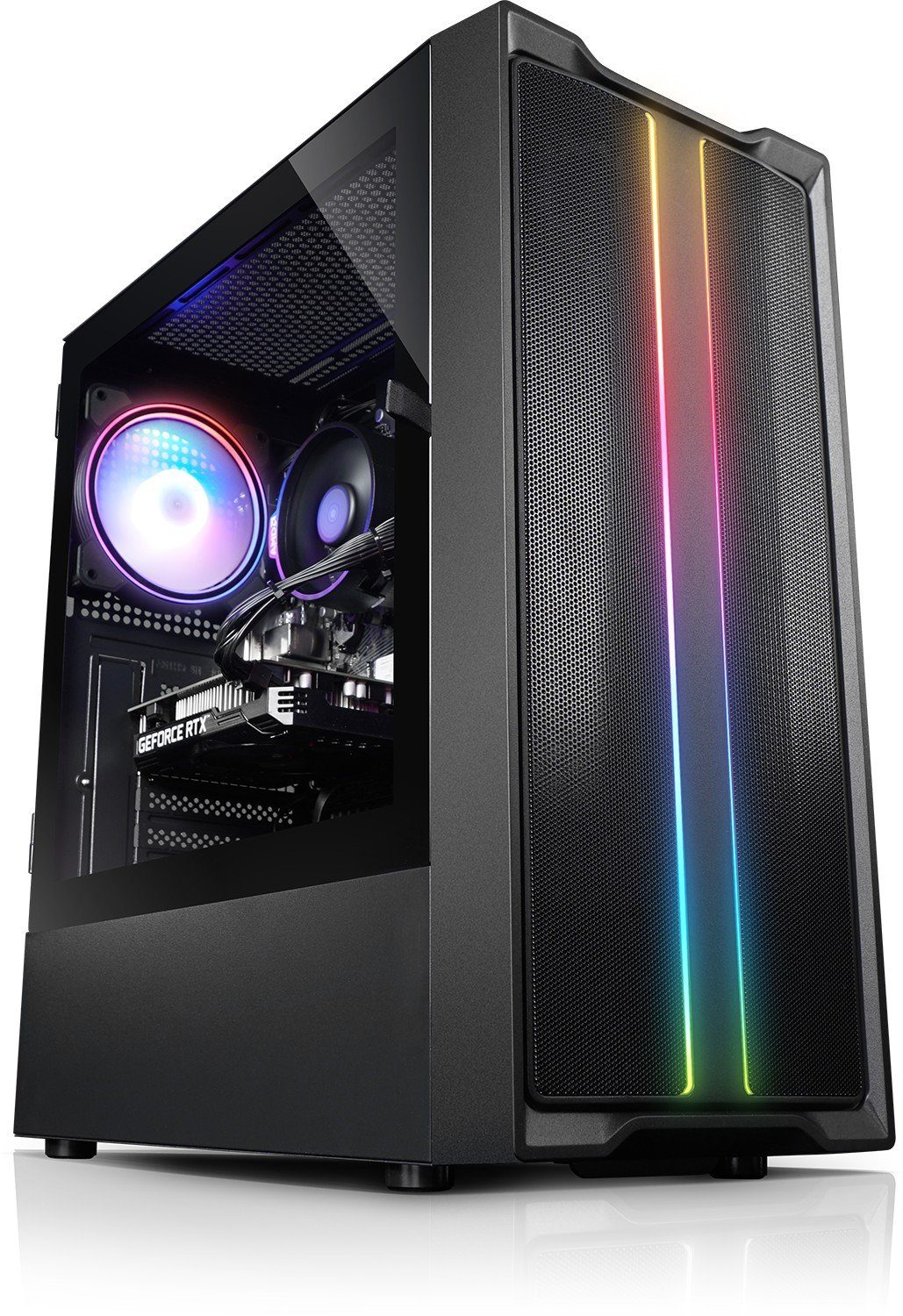 Kiebel Dragon VII Gaming-PC (AMD Ryzen 7 AMD Ryzen 7 7700X, RTX 4070, 32 GB RAM, 2000 GB SSD, Luftkühlung)