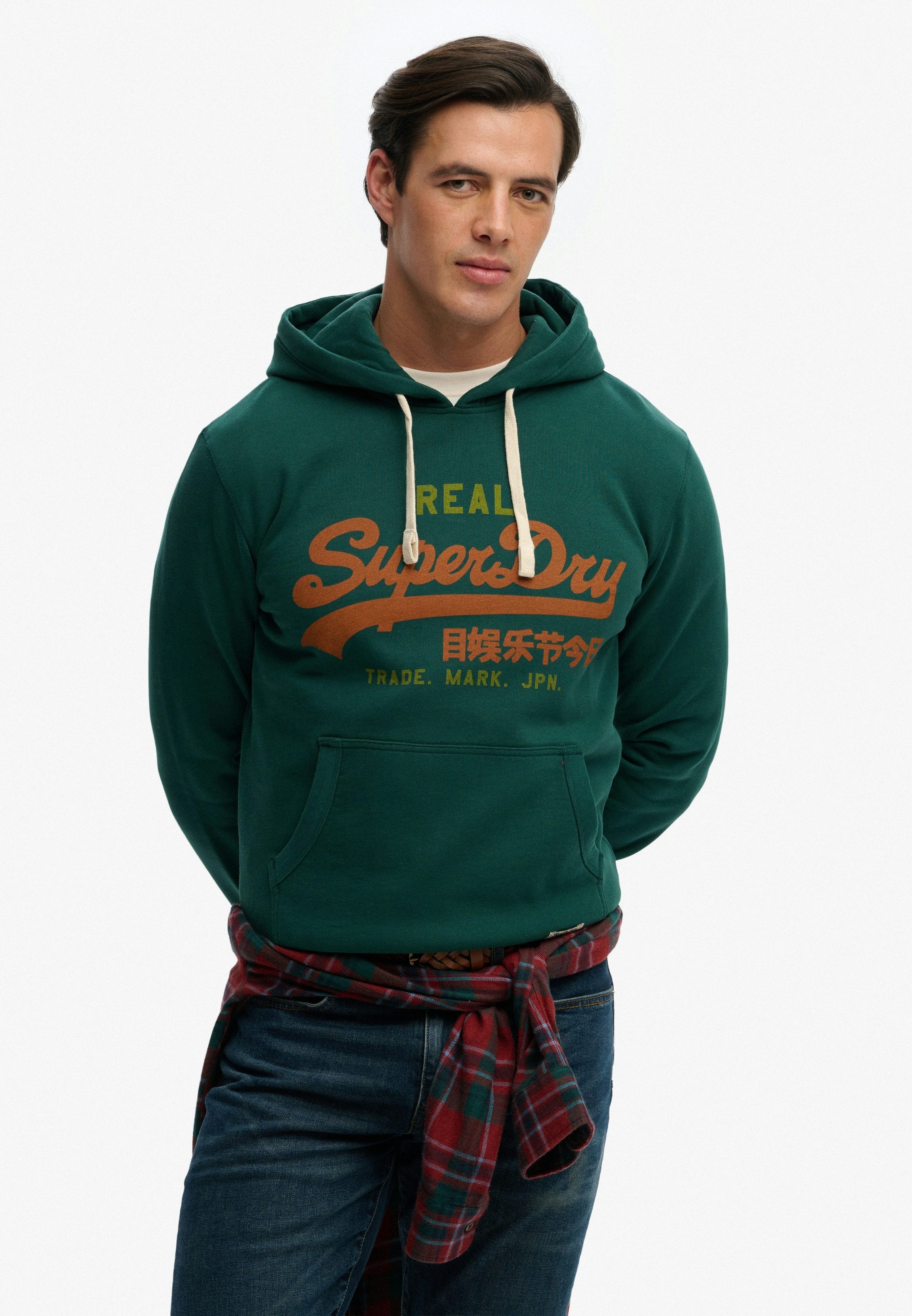 Superdry Kapuzensweatshirt VL CLASSIC HOOD mit klassischem Vintage-Logo Print