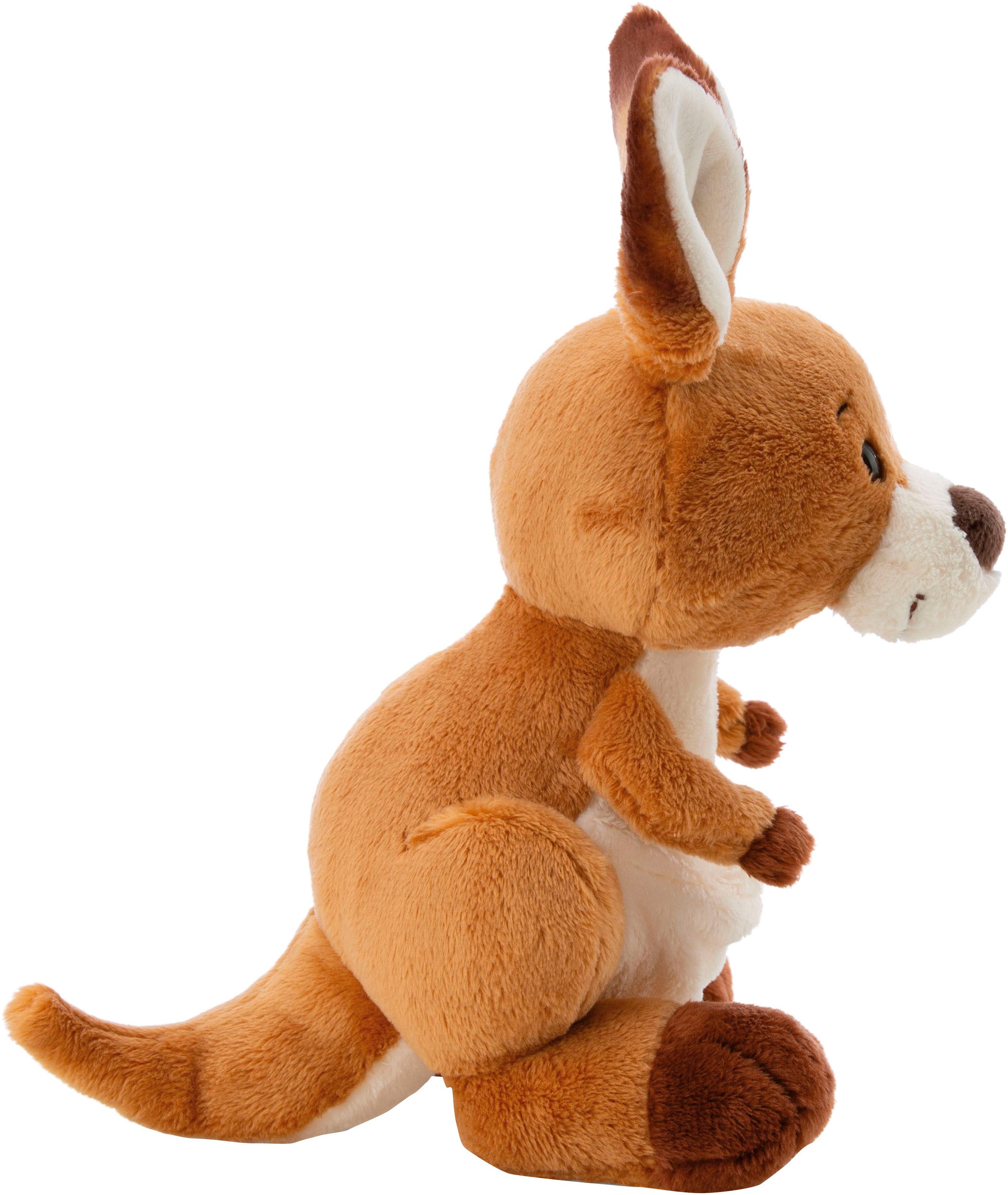 Nici Kuscheltier Wild Friends GREEN, Känguru Kelly 50 cm stehend